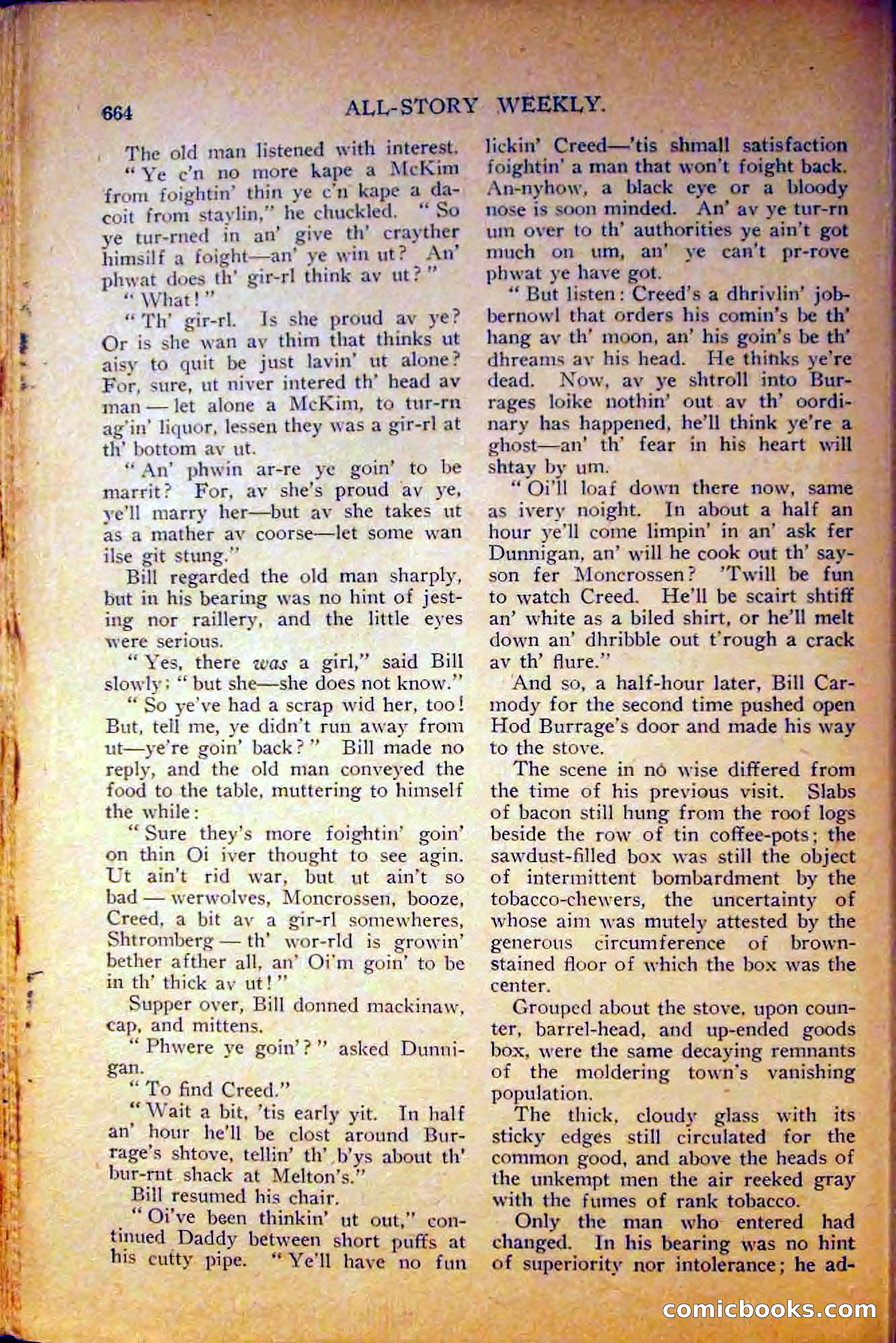 All-Story Weekly, June 5, 1915 — page 102 of 208
