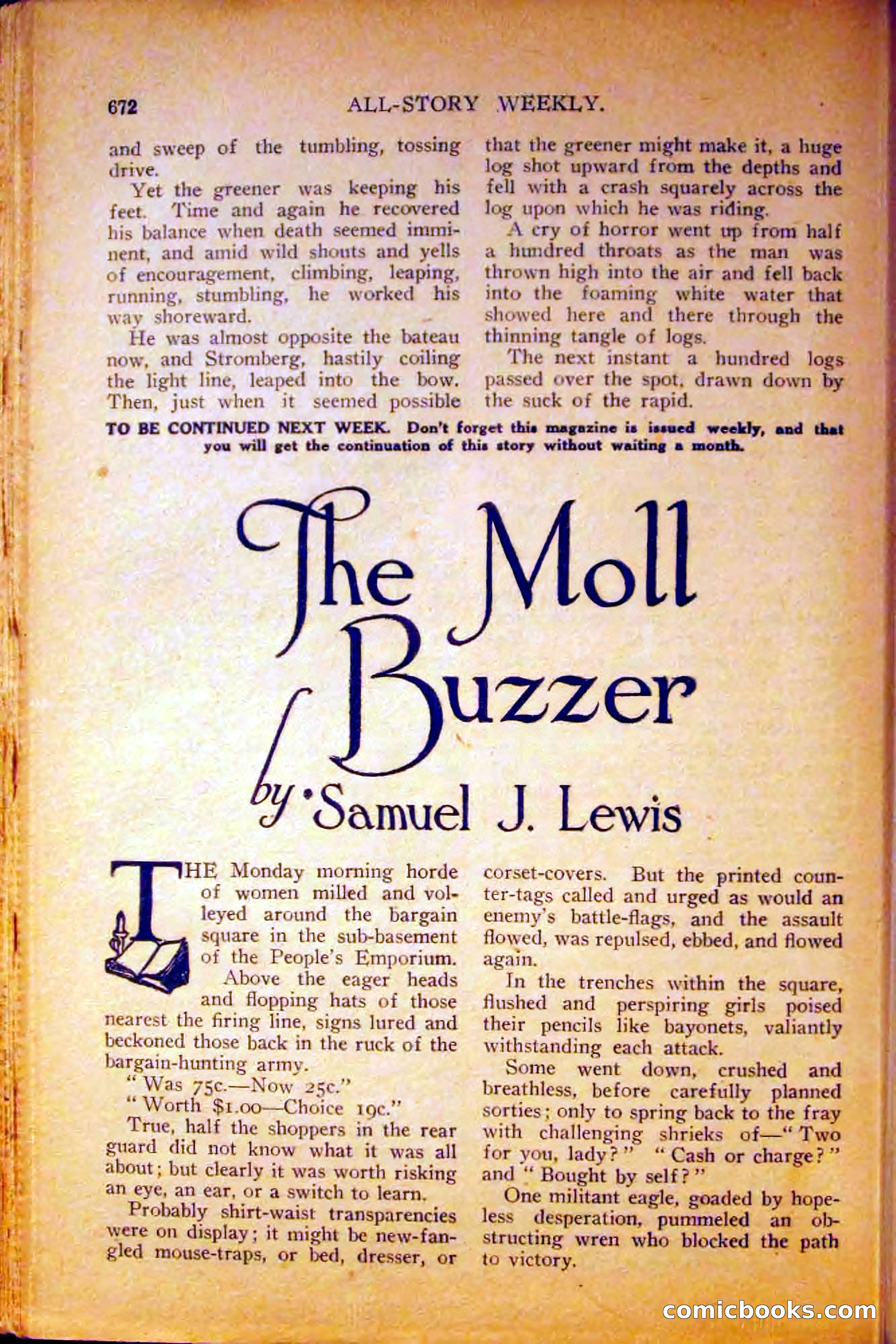 All-Story Weekly, June 5, 1915 — page 110 of 208