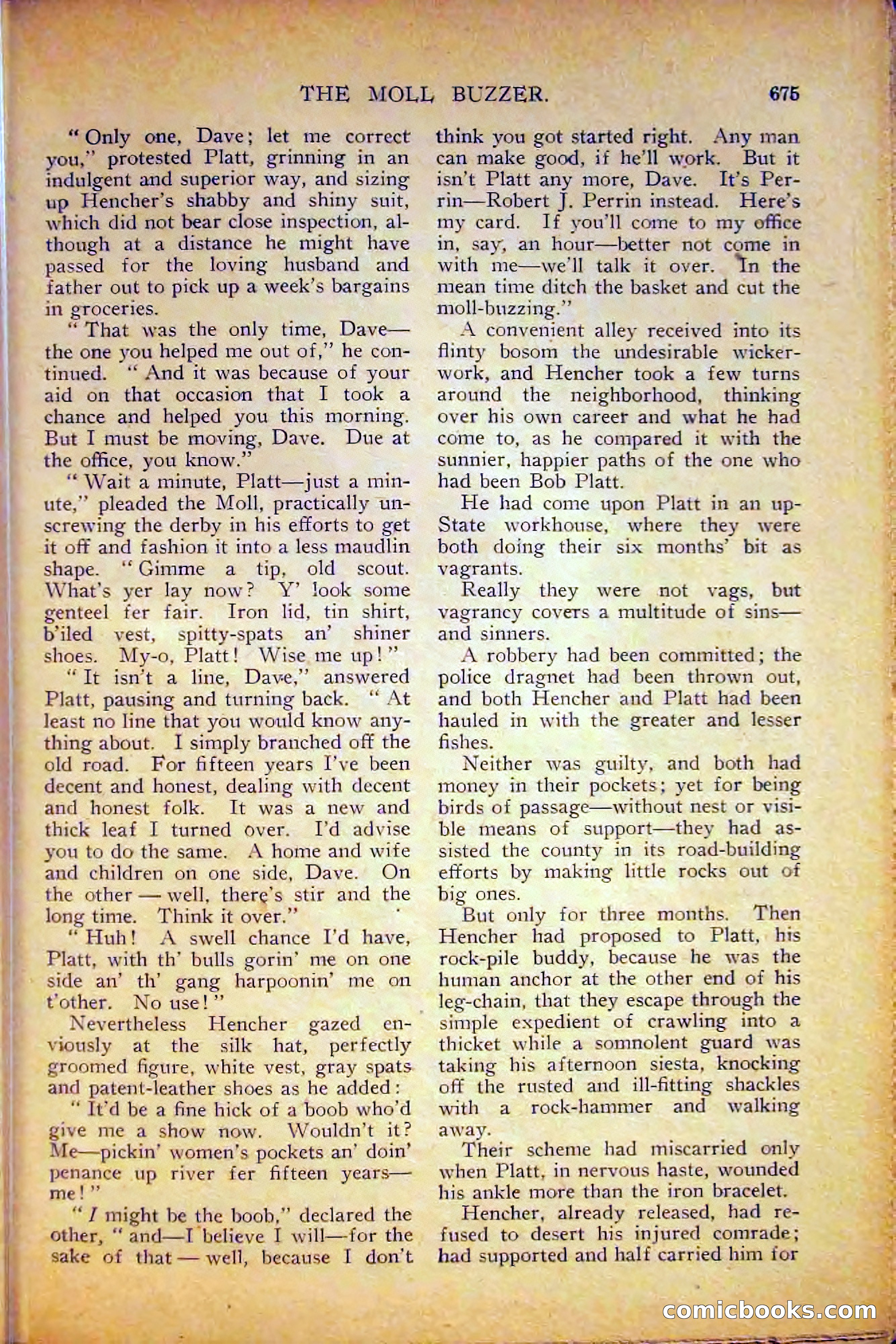All-Story Weekly, June 5, 1915 — page 113 of 208
