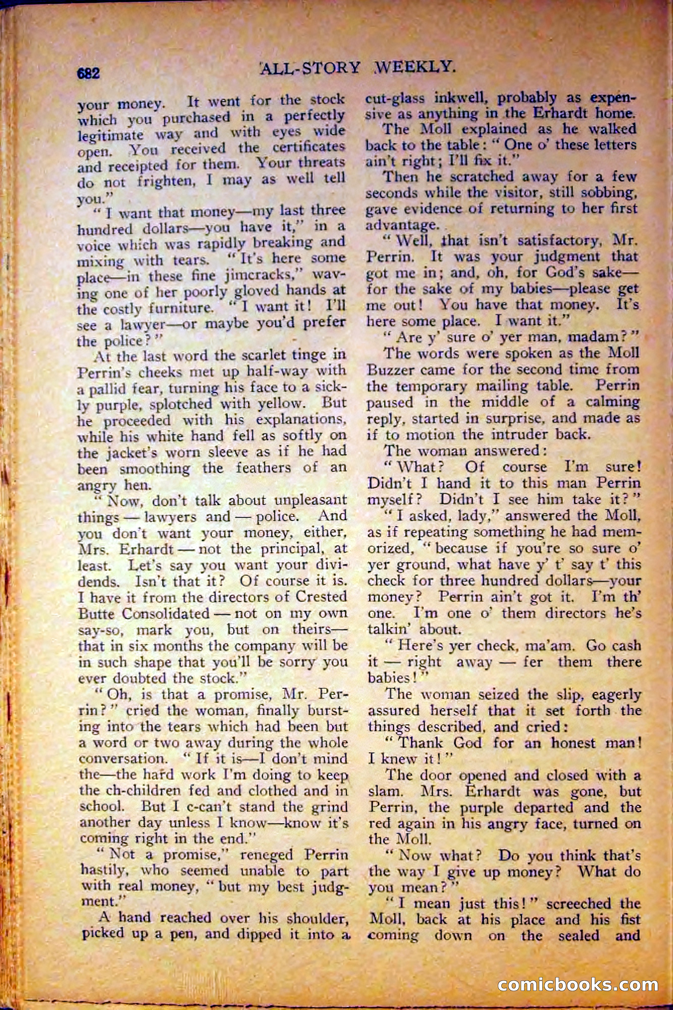 All-Story Weekly, June 5, 1915 — page 120 of 208
