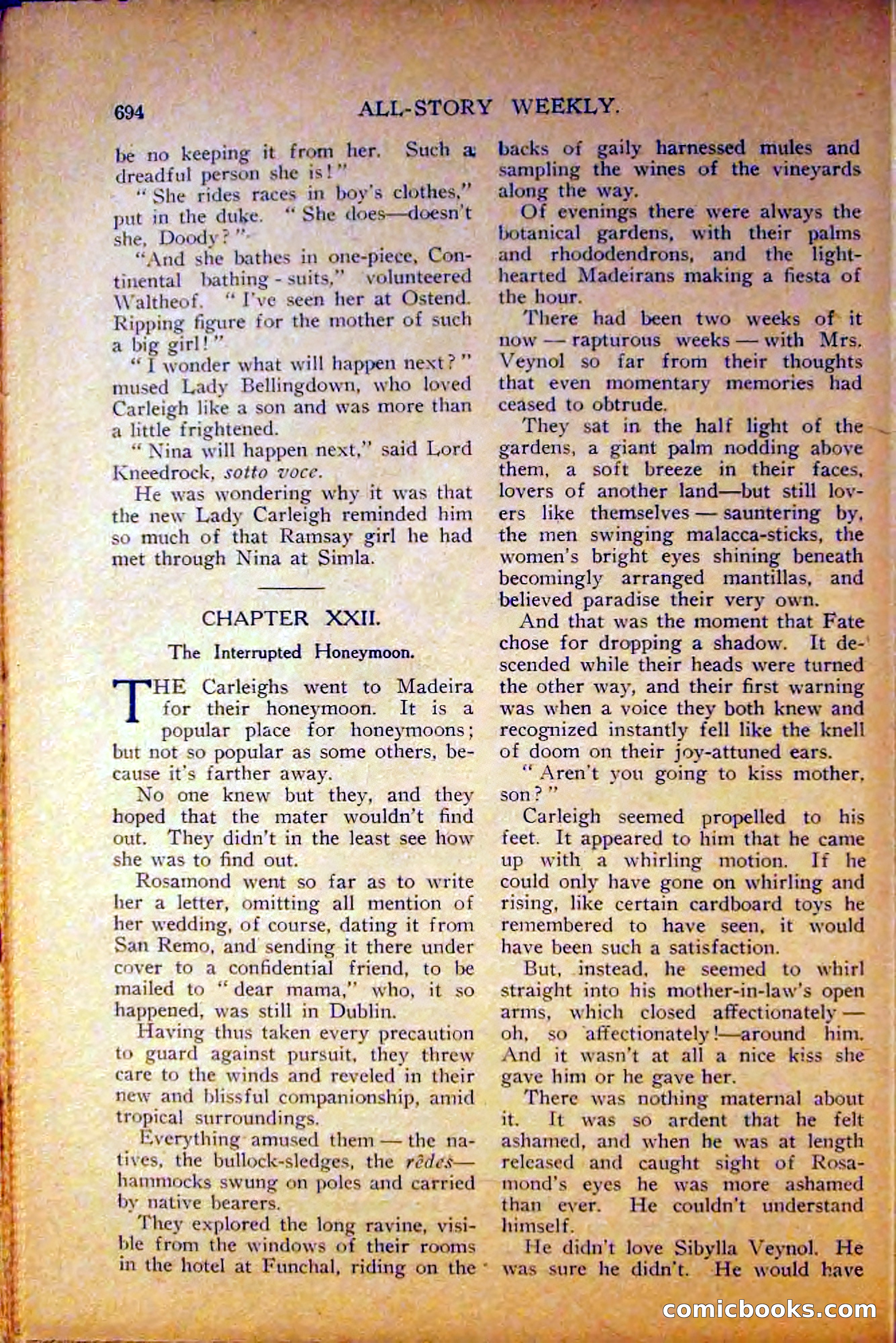 All-Story Weekly, June 5, 1915 — page 132 of 208