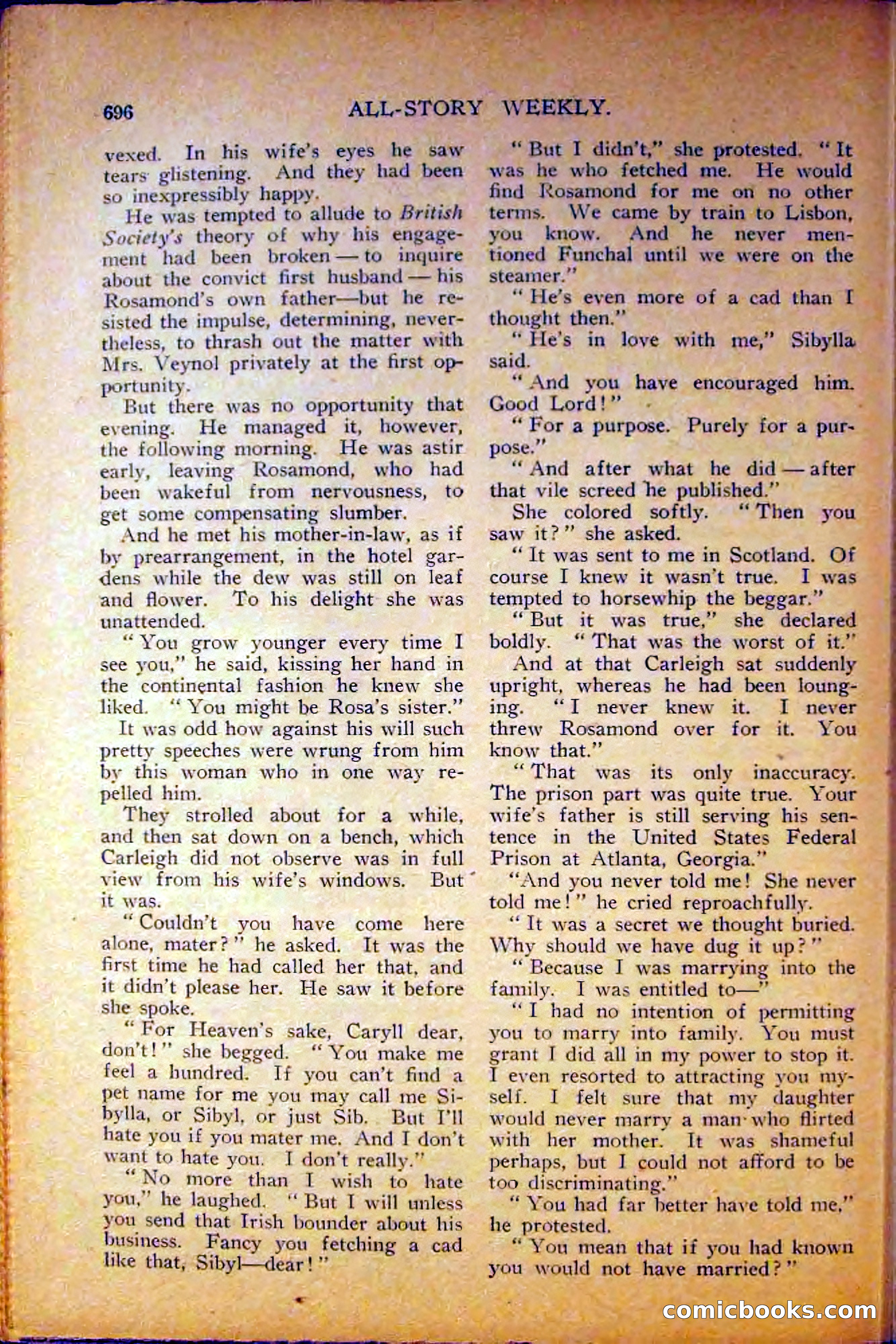 All-Story Weekly, June 5, 1915 — page 134 of 208