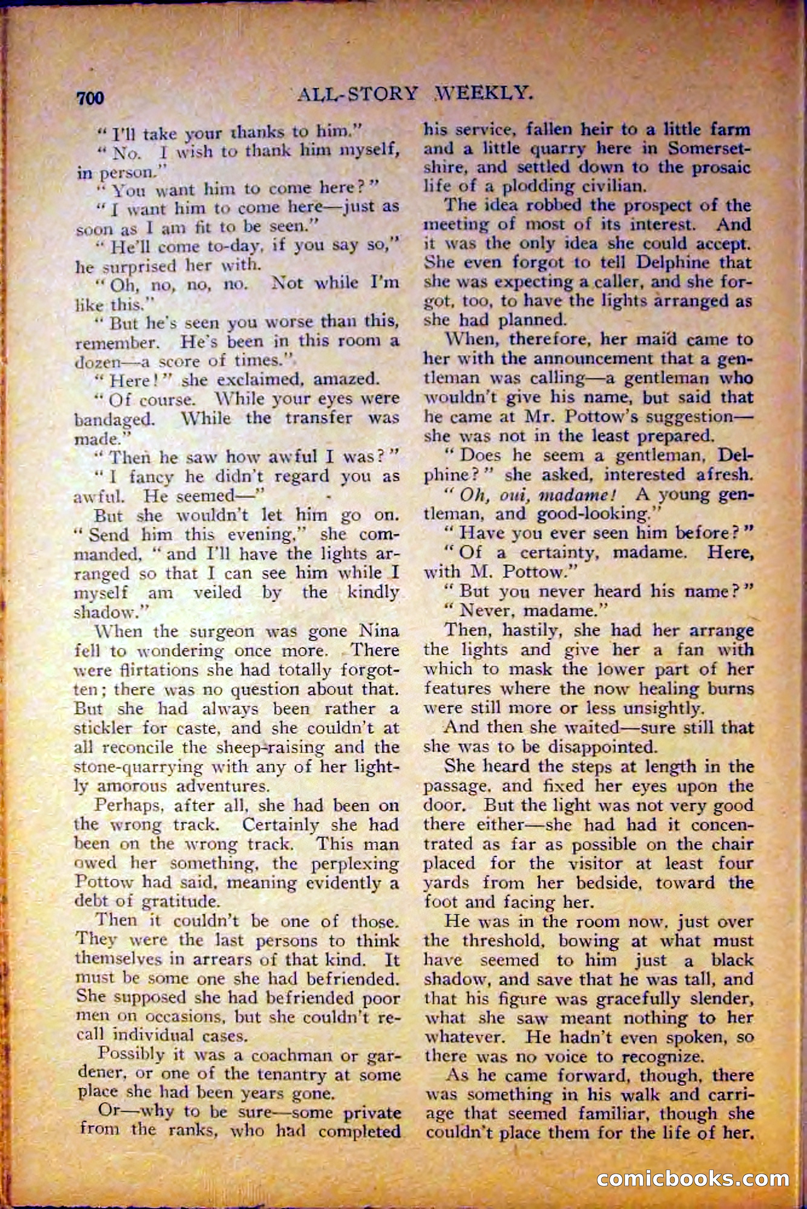 All-Story Weekly, June 5, 1915 — page 138 of 208