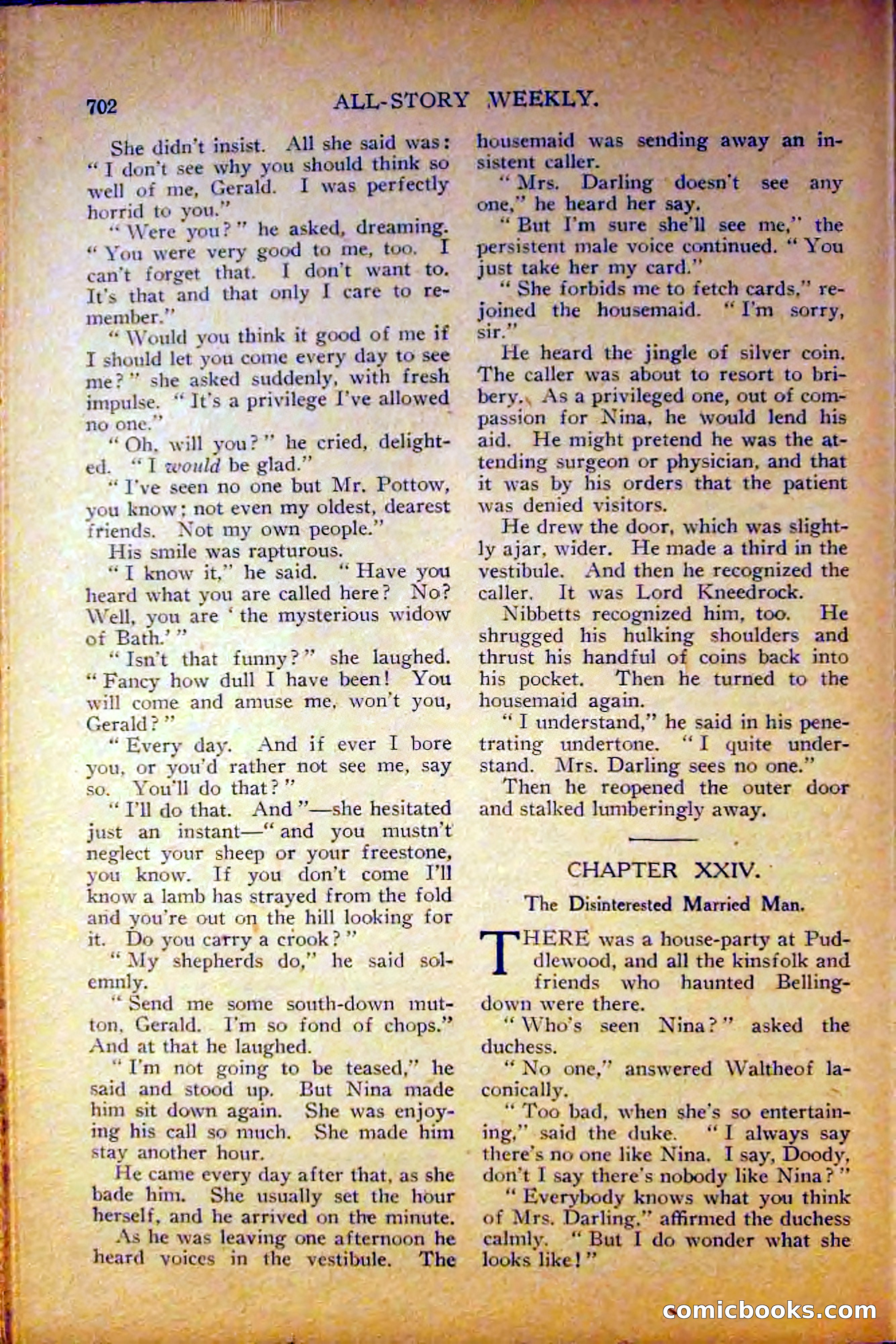All-Story Weekly, June 5, 1915 — page 140 of 208