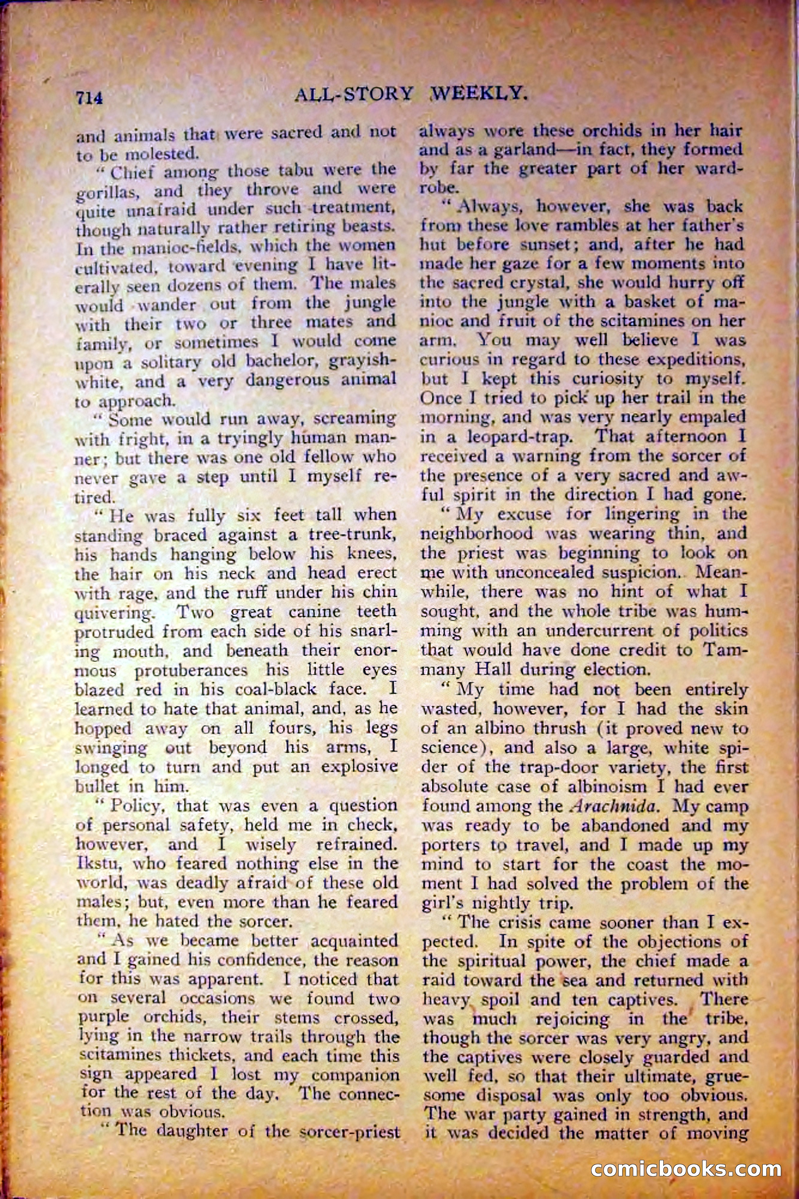 All-Story Weekly, June 5, 1915 — page 152 of 208