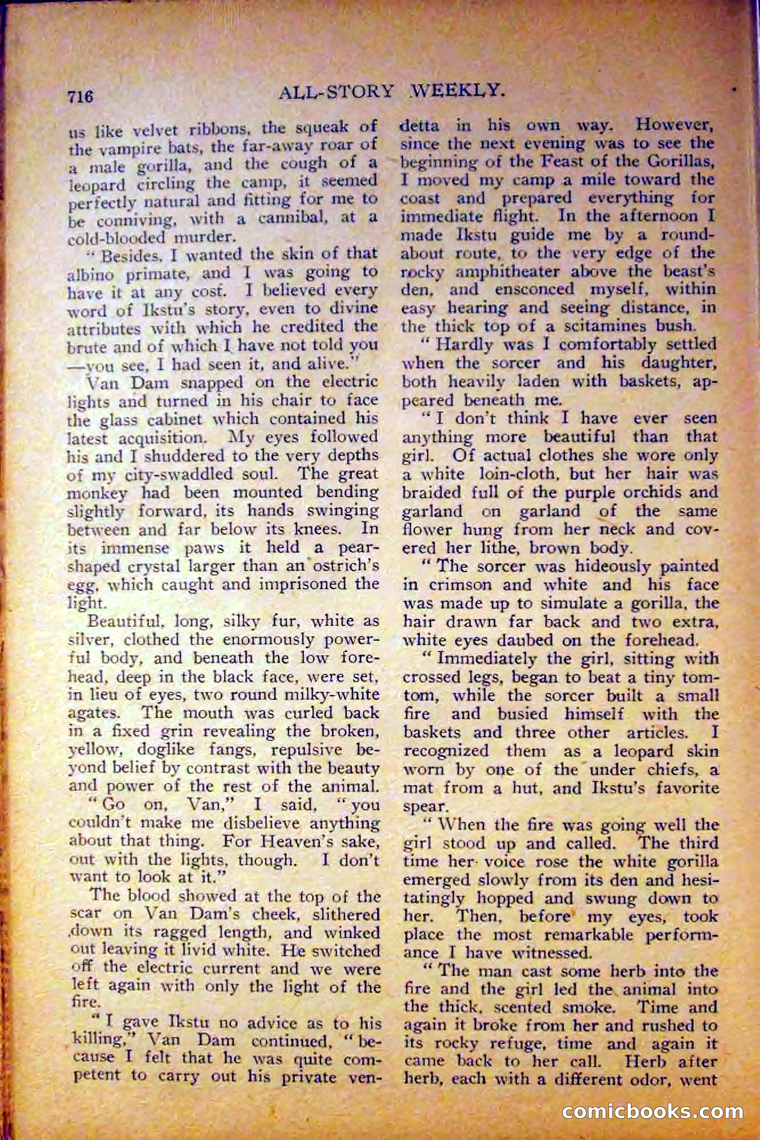 All-Story Weekly, June 5, 1915 — page 154 of 208