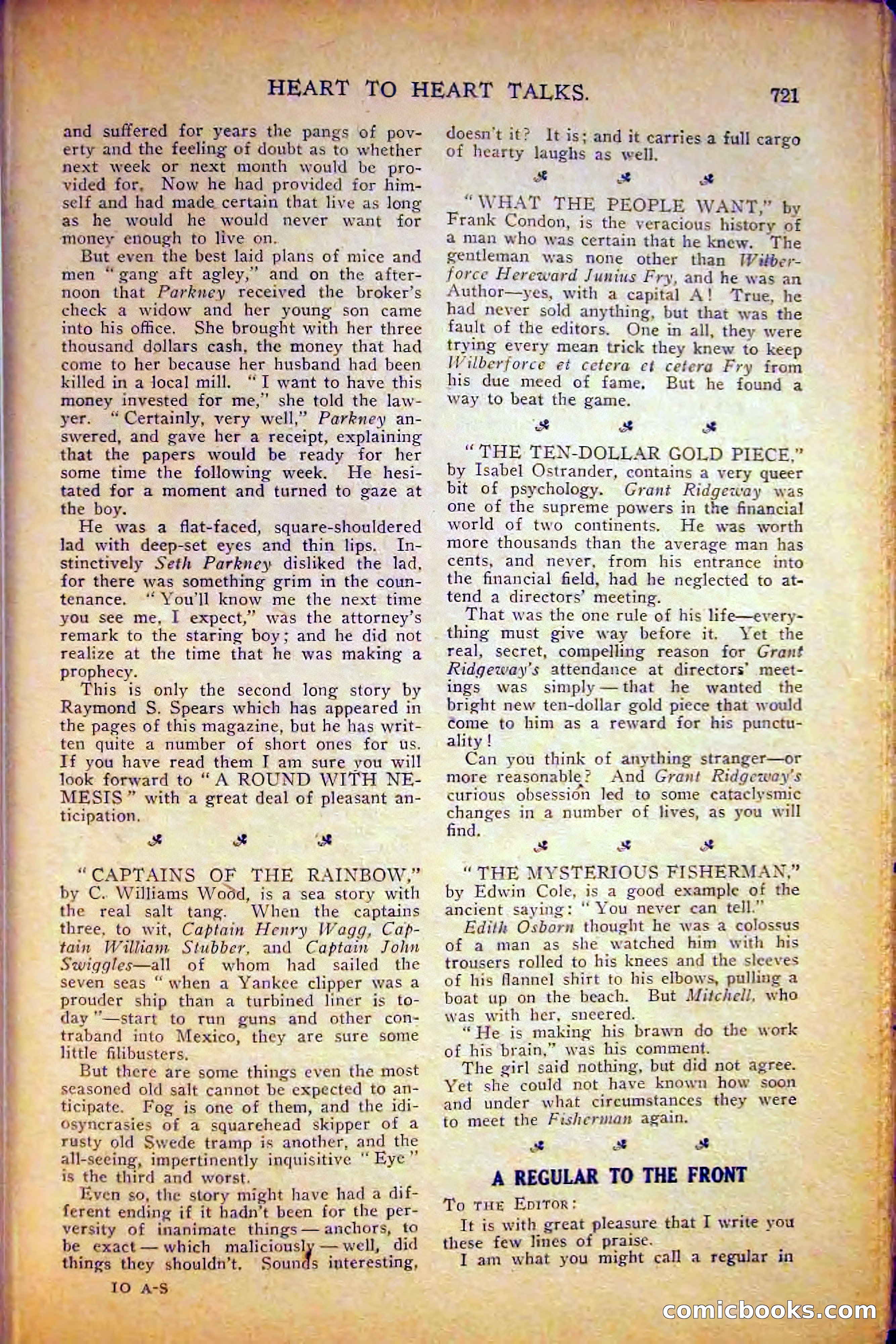 All-Story Weekly, June 5, 1915 — page 159 of 208