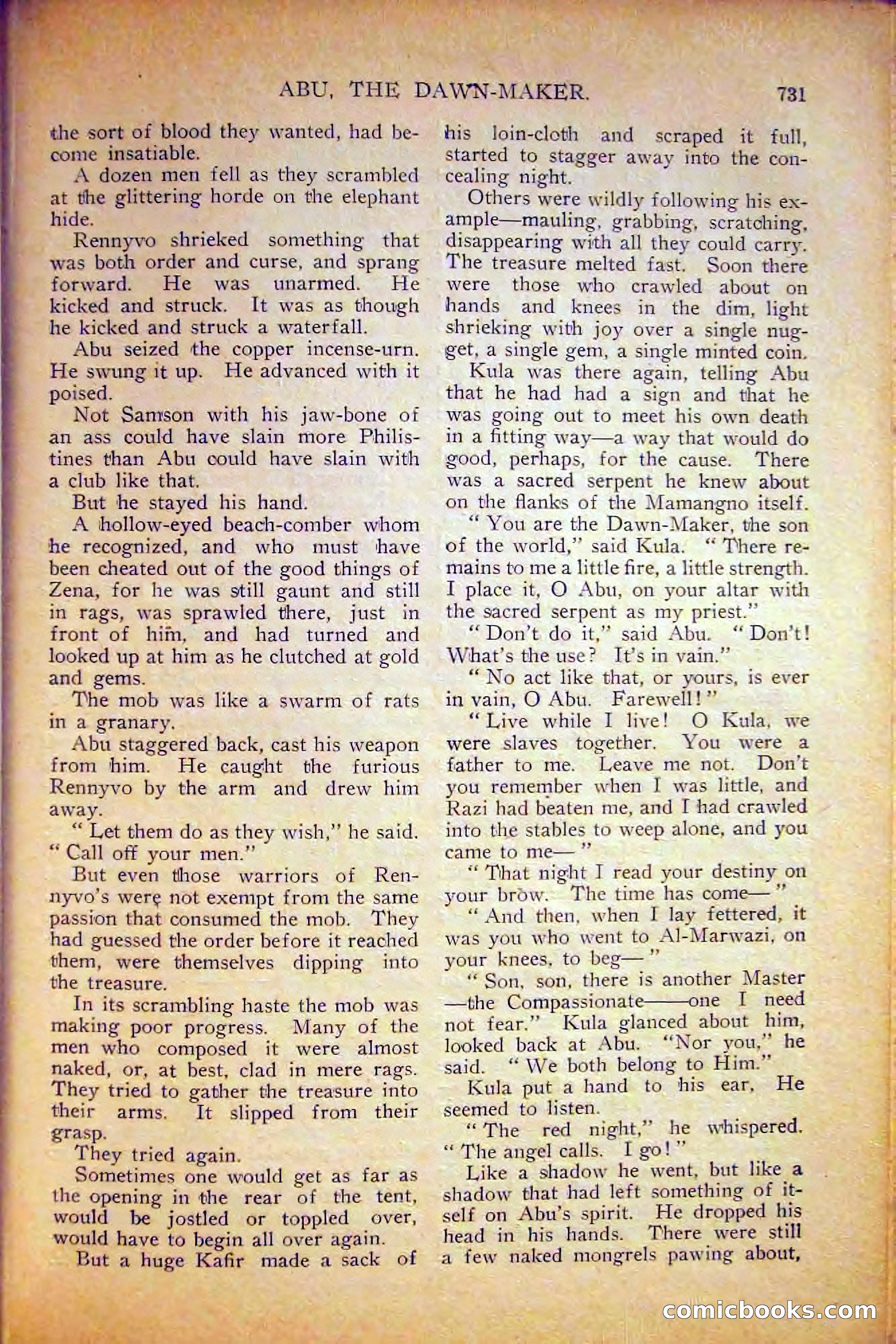 All-Story Weekly, June 5, 1915 — page 169 of 208