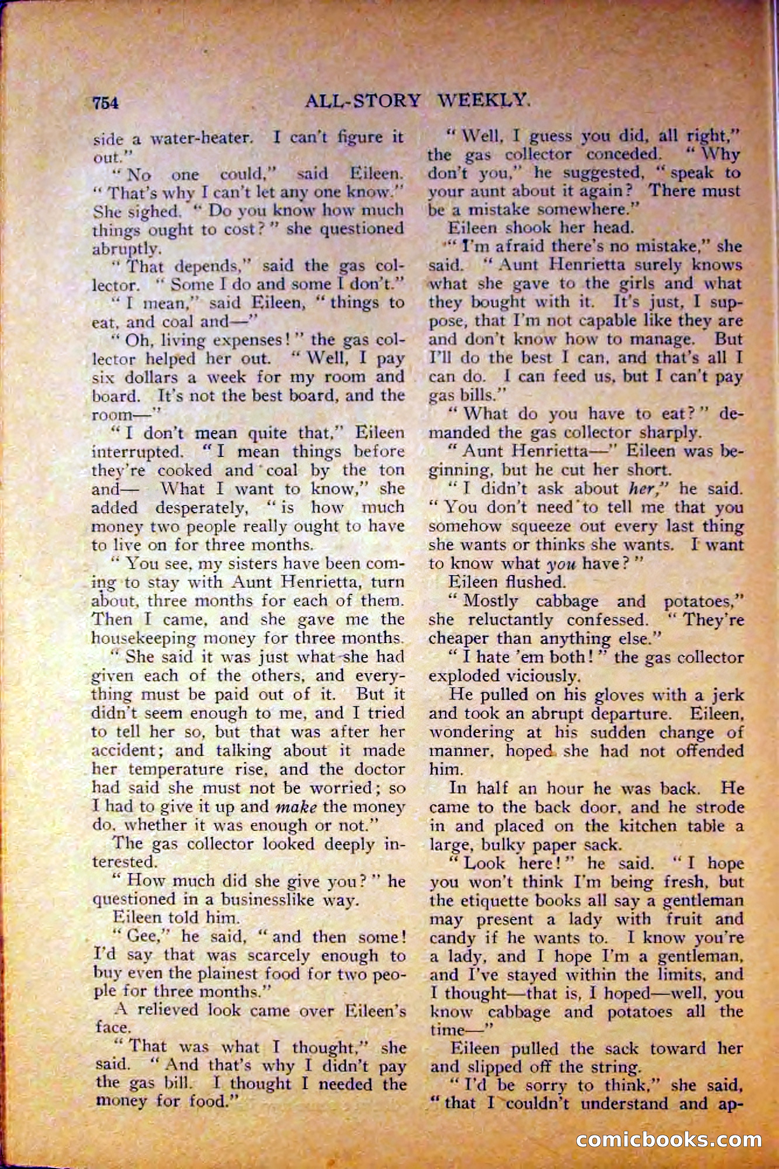 All-Story Weekly, June 5, 1915 — page 192 of 208
