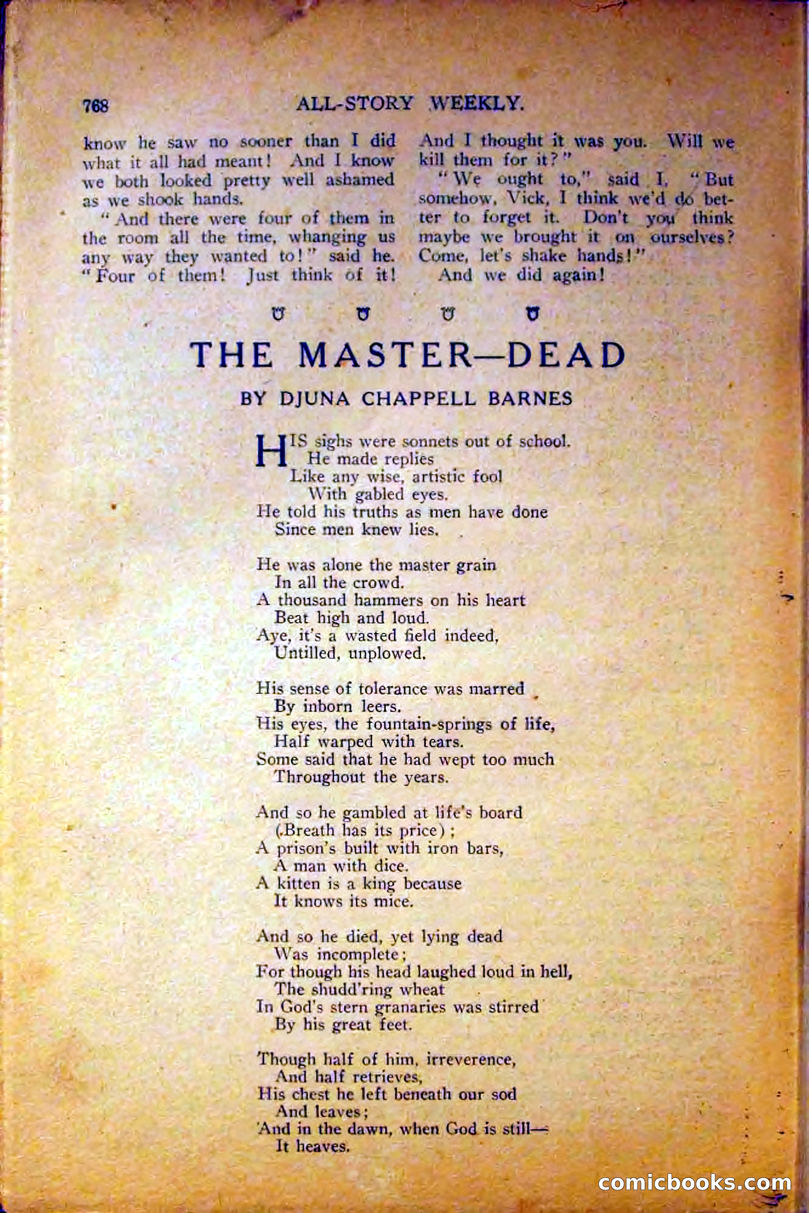 All-Story Weekly, June 5, 1915 — page 206 of 208
