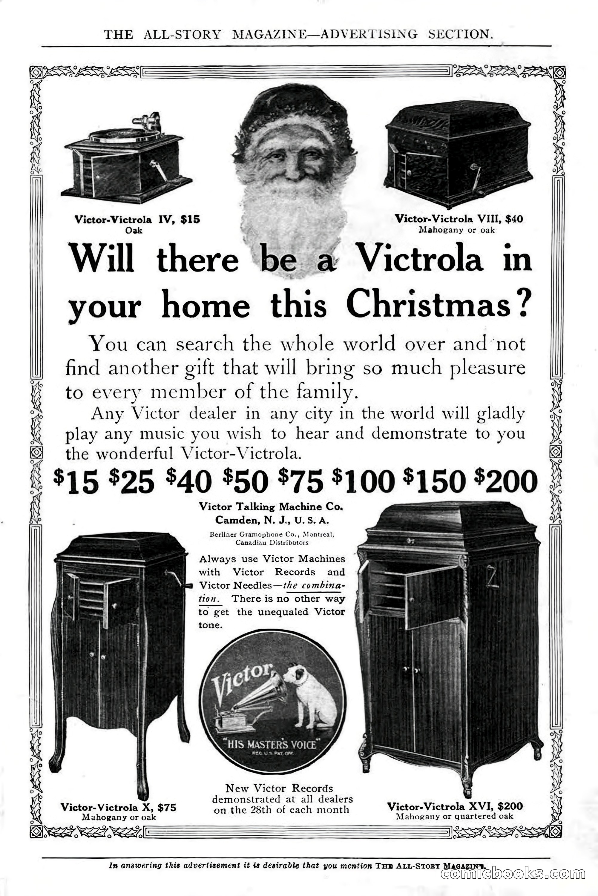 All Story Magazine, December 1913 — page 3 of 266