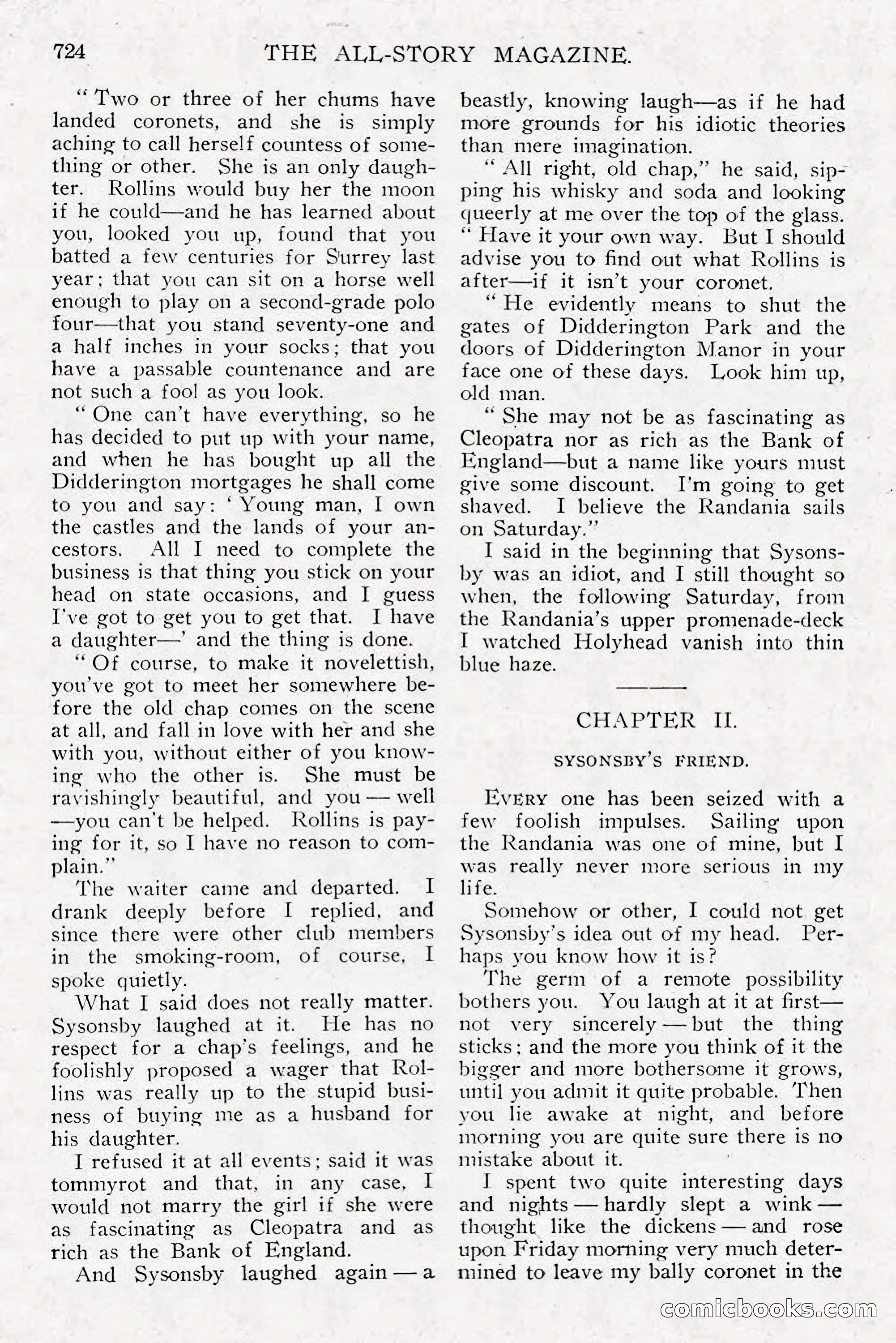 All Story Magazine, December 1913 — page 14 of 266