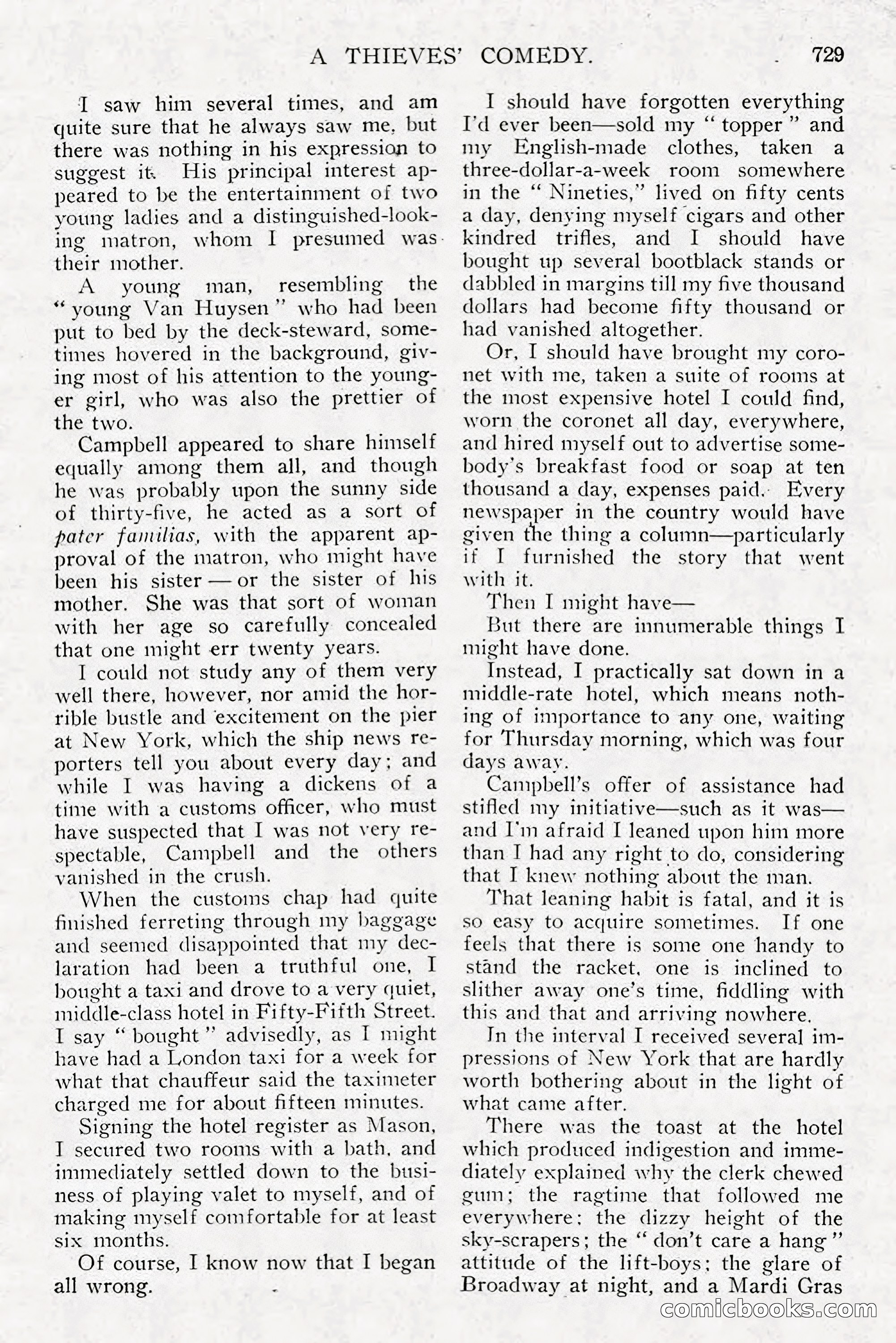 All Story Magazine, December 1913 — page 19 of 266