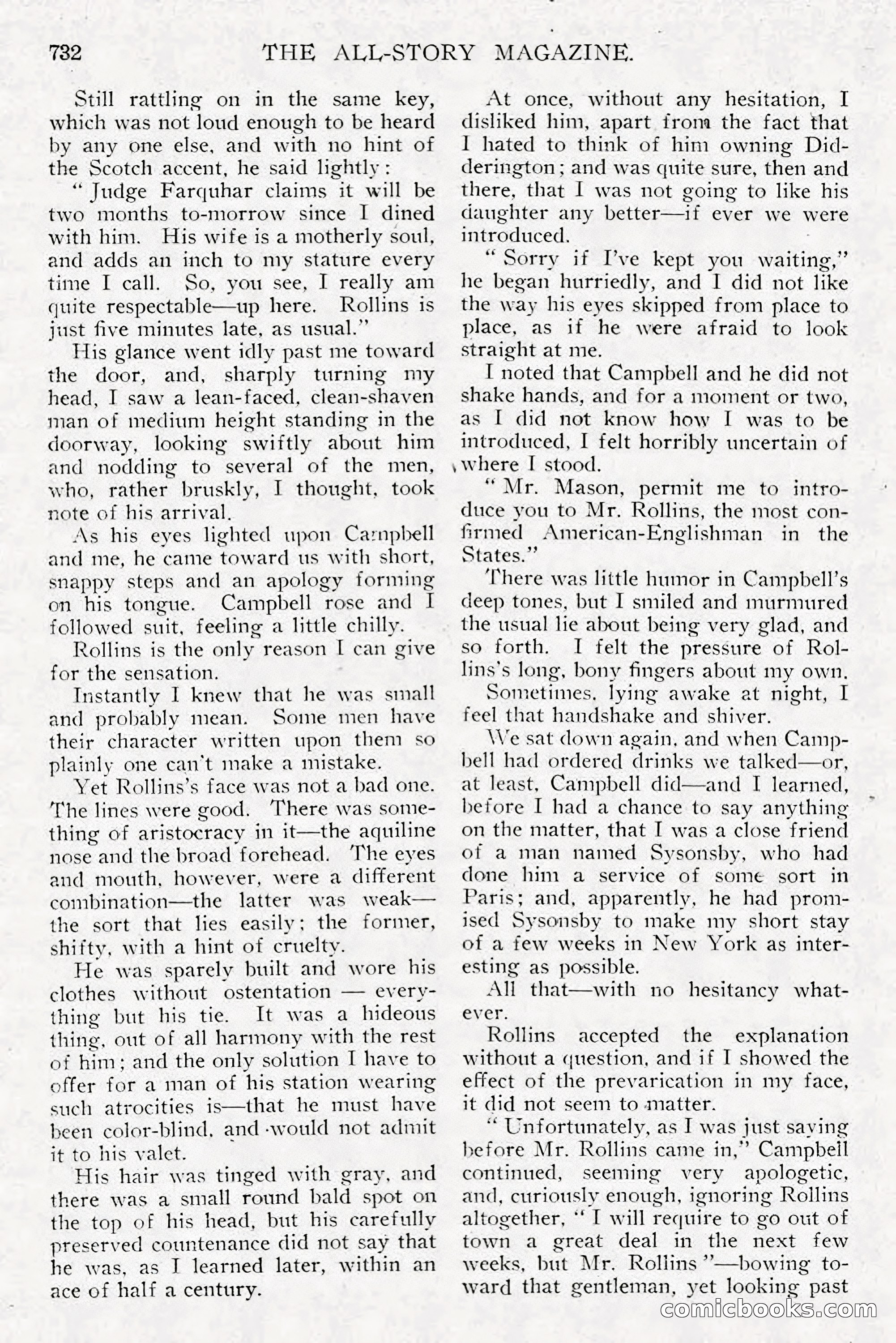 All Story Magazine, December 1913 — page 22 of 266