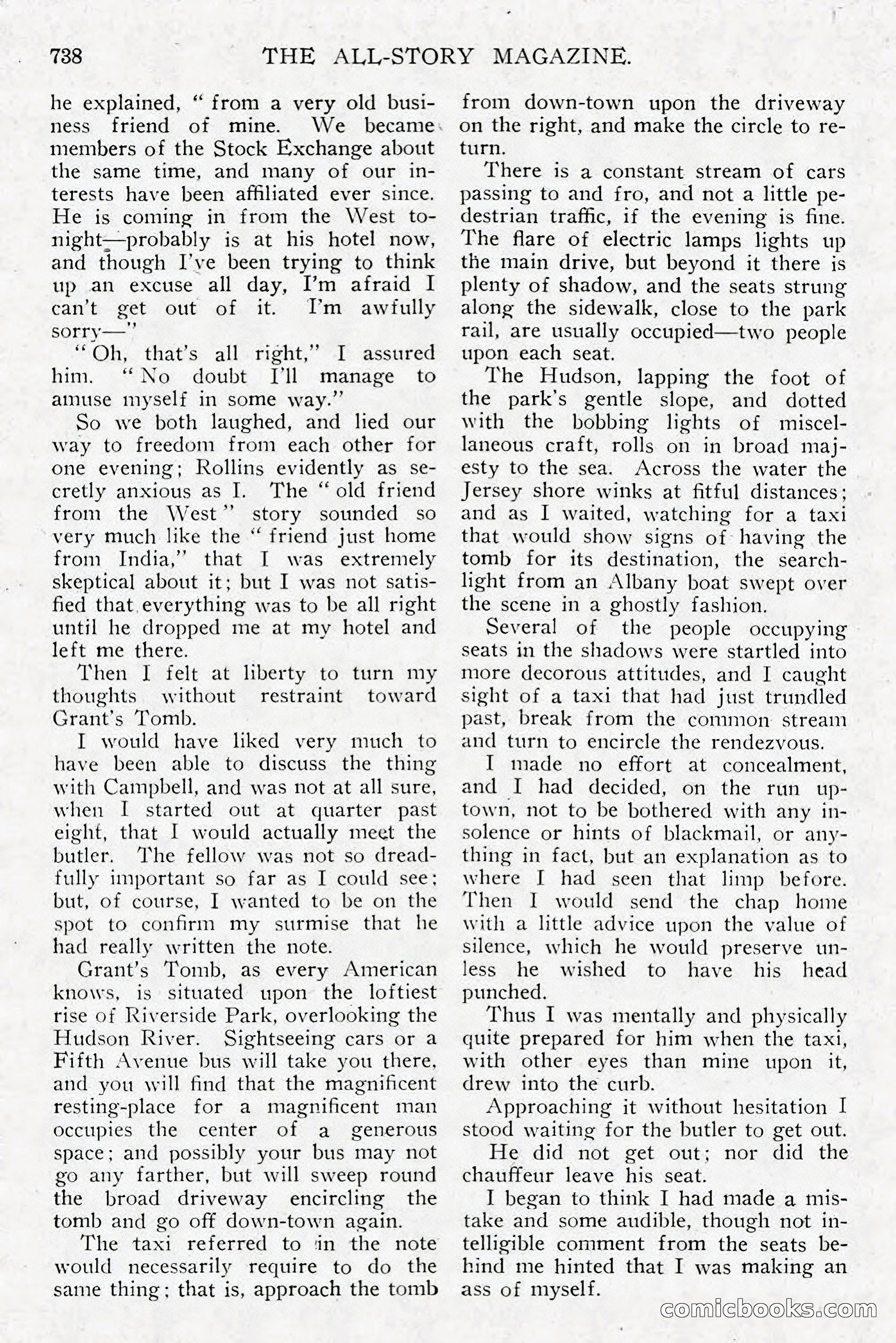 All Story Magazine, December 1913 — page 28 of 266