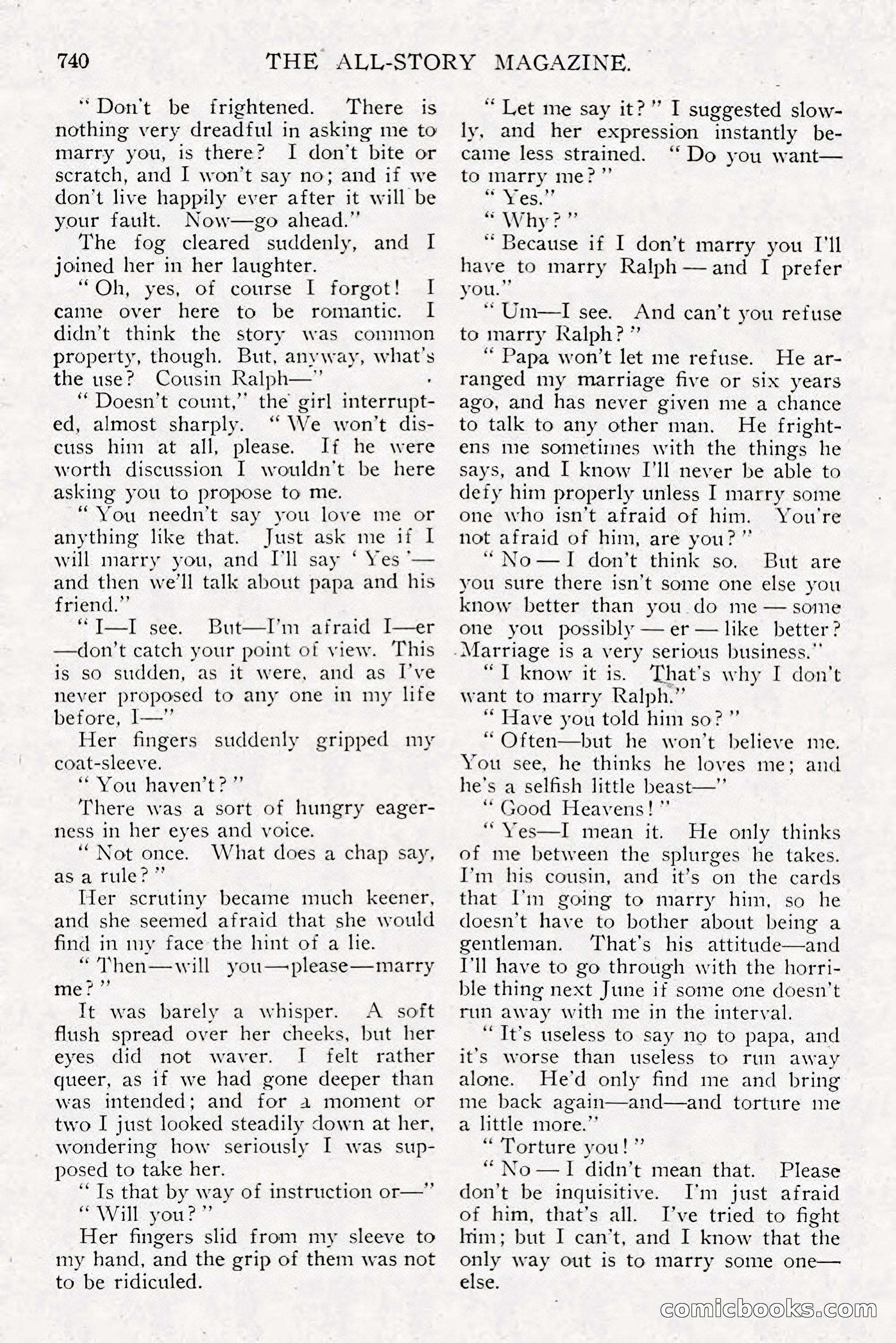 All Story Magazine, December 1913 — page 30 of 266
