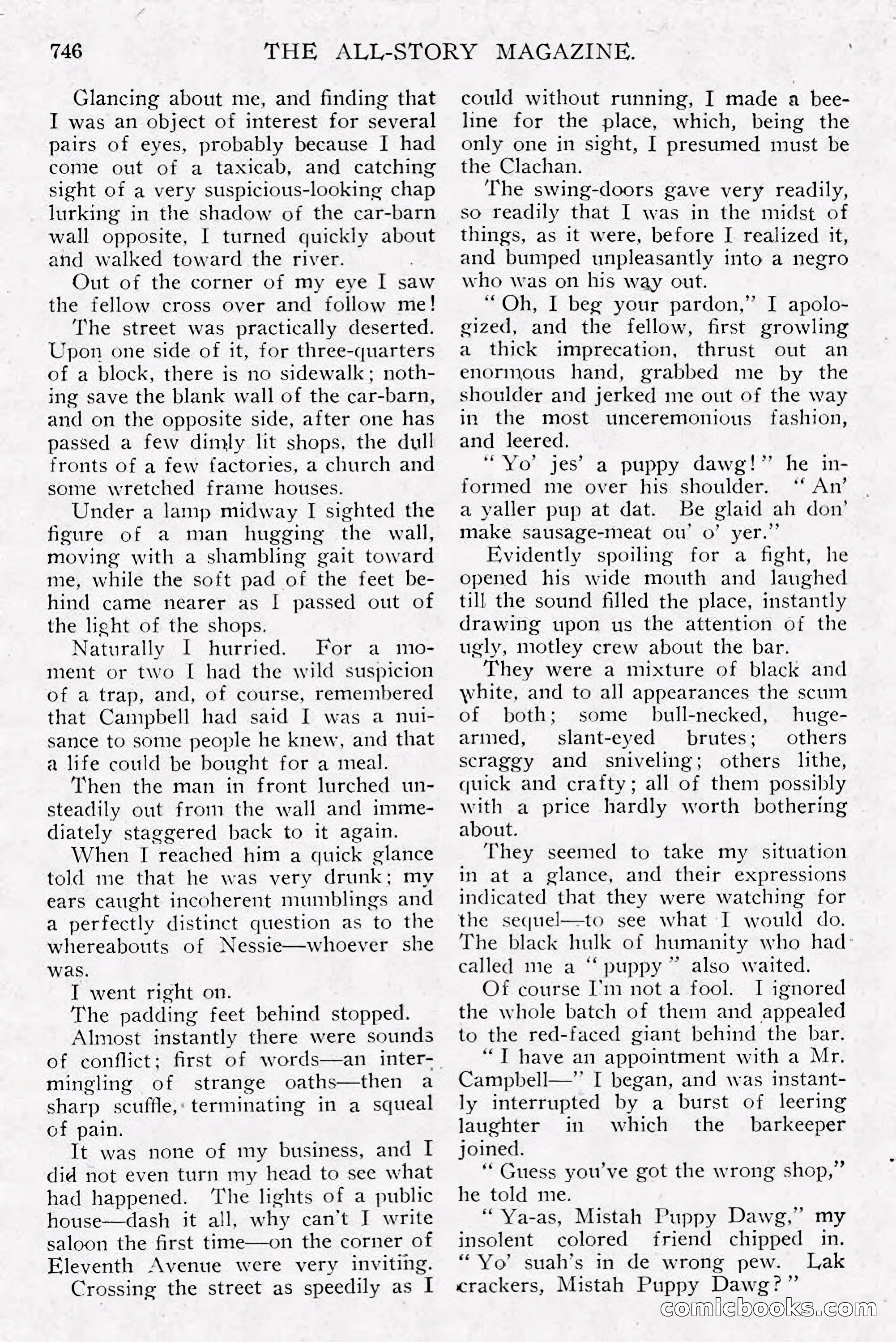 All Story Magazine, December 1913 — page 36 of 266