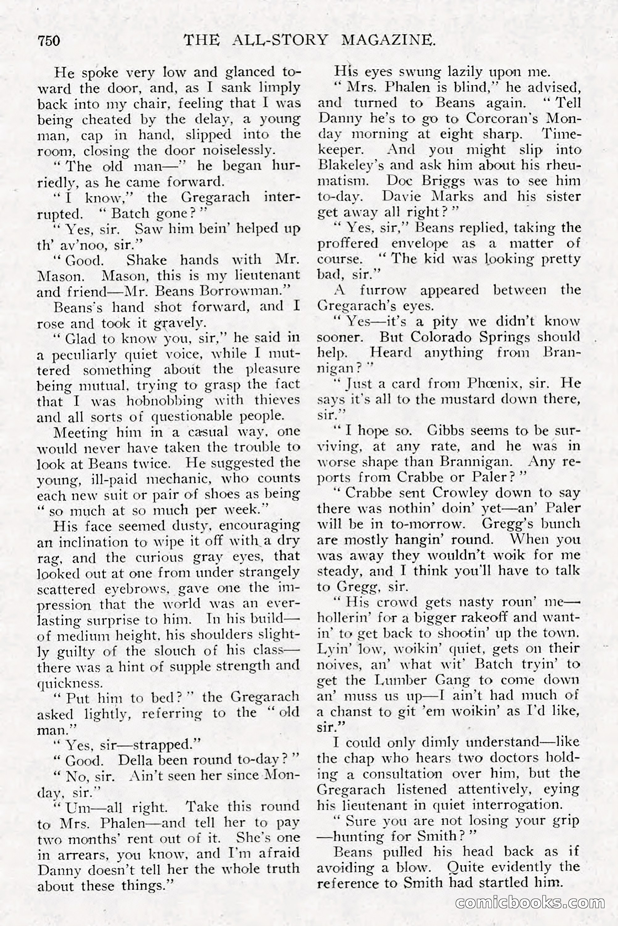 All Story Magazine, December 1913 — page 40 of 266