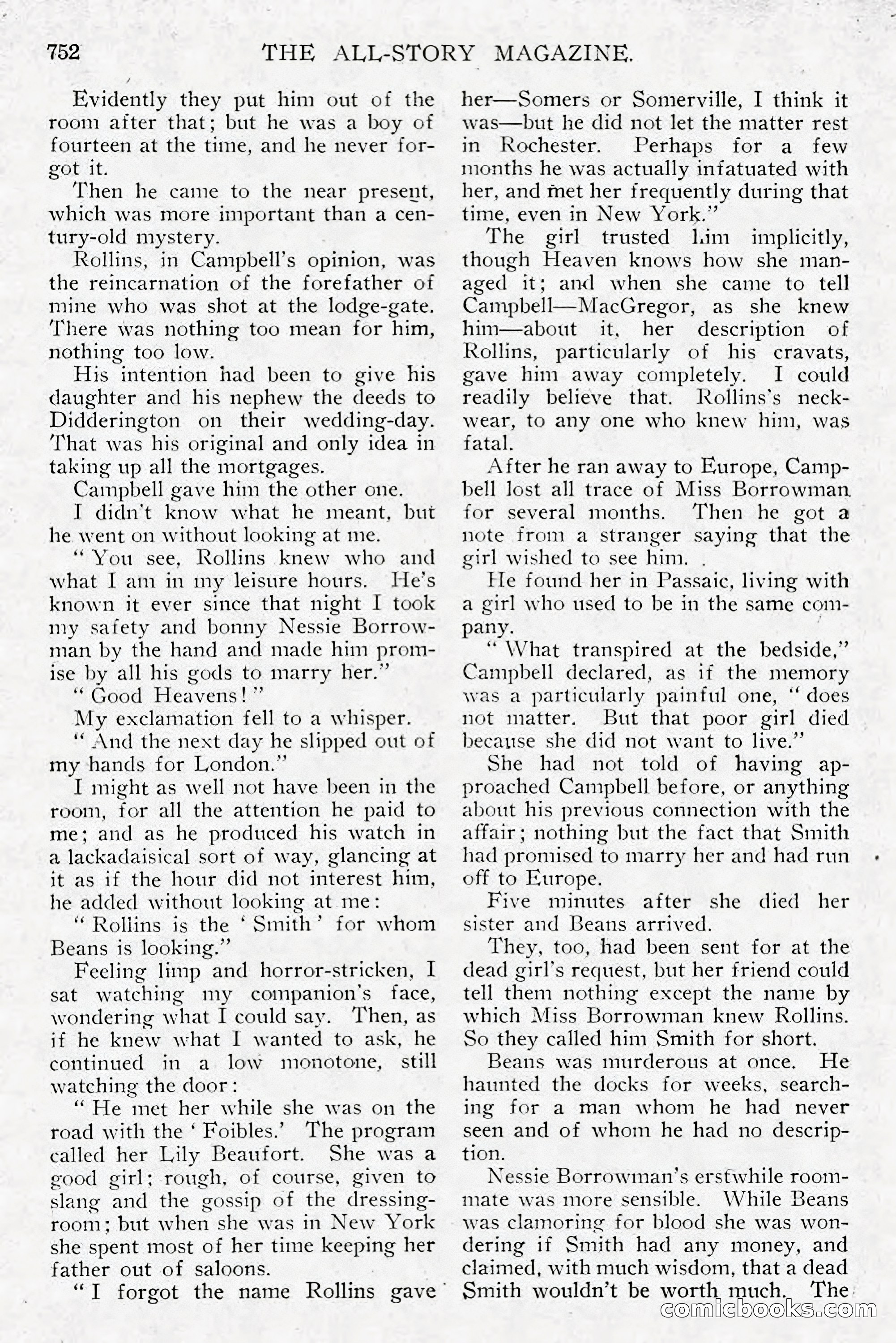 All Story Magazine, December 1913 — page 42 of 266