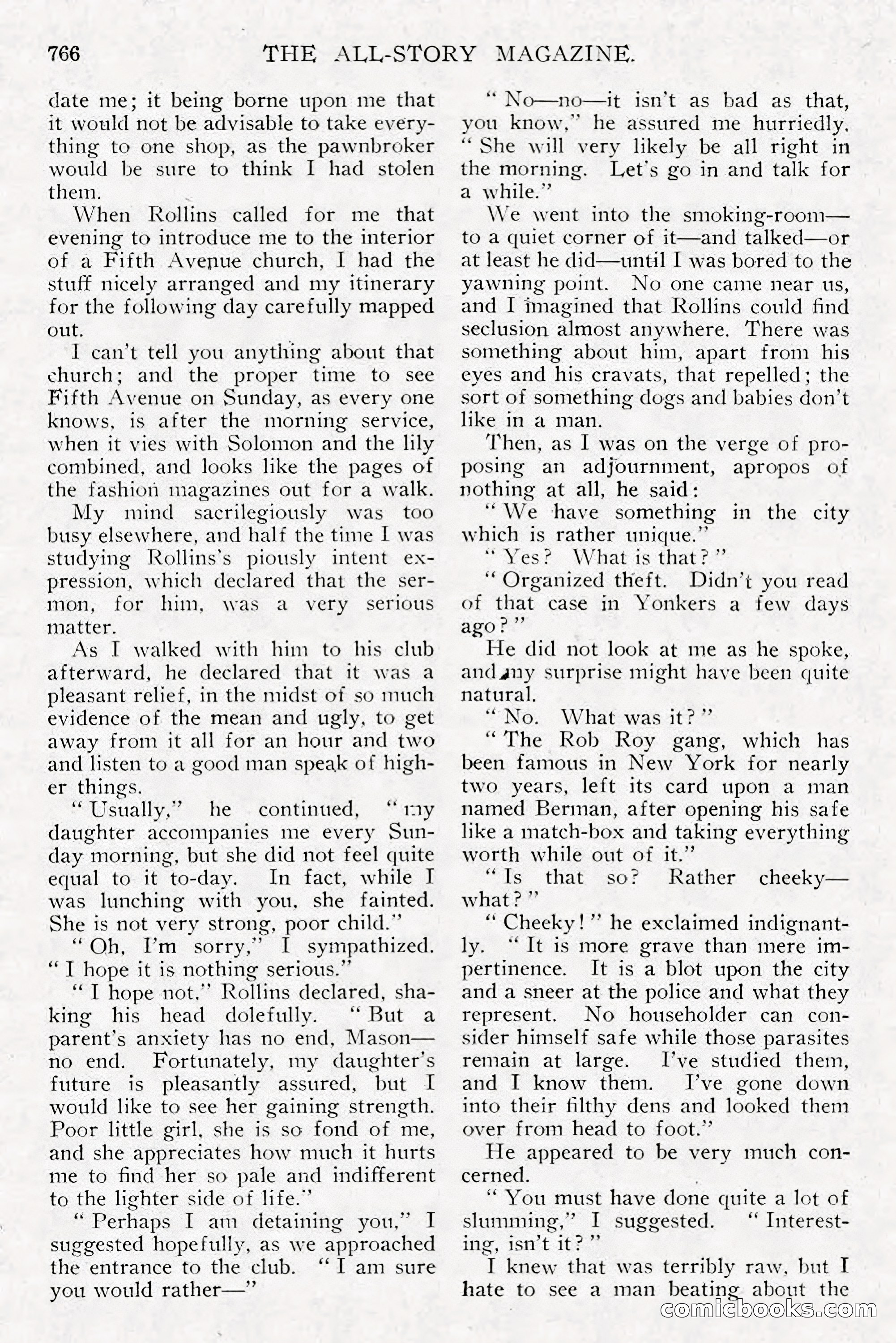 All Story Magazine, December 1913 — page 56 of 266