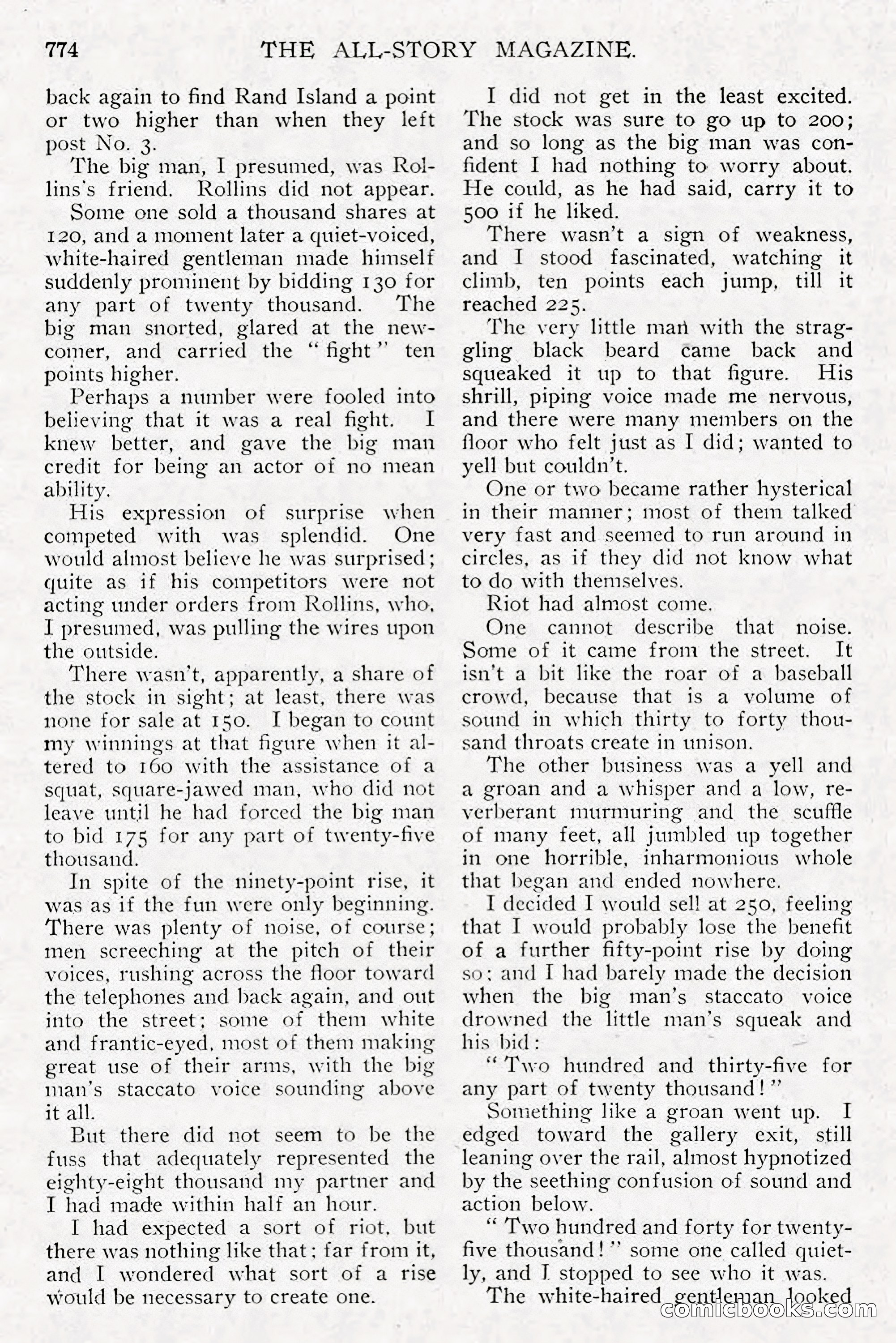 All Story Magazine, December 1913 — page 64 of 266