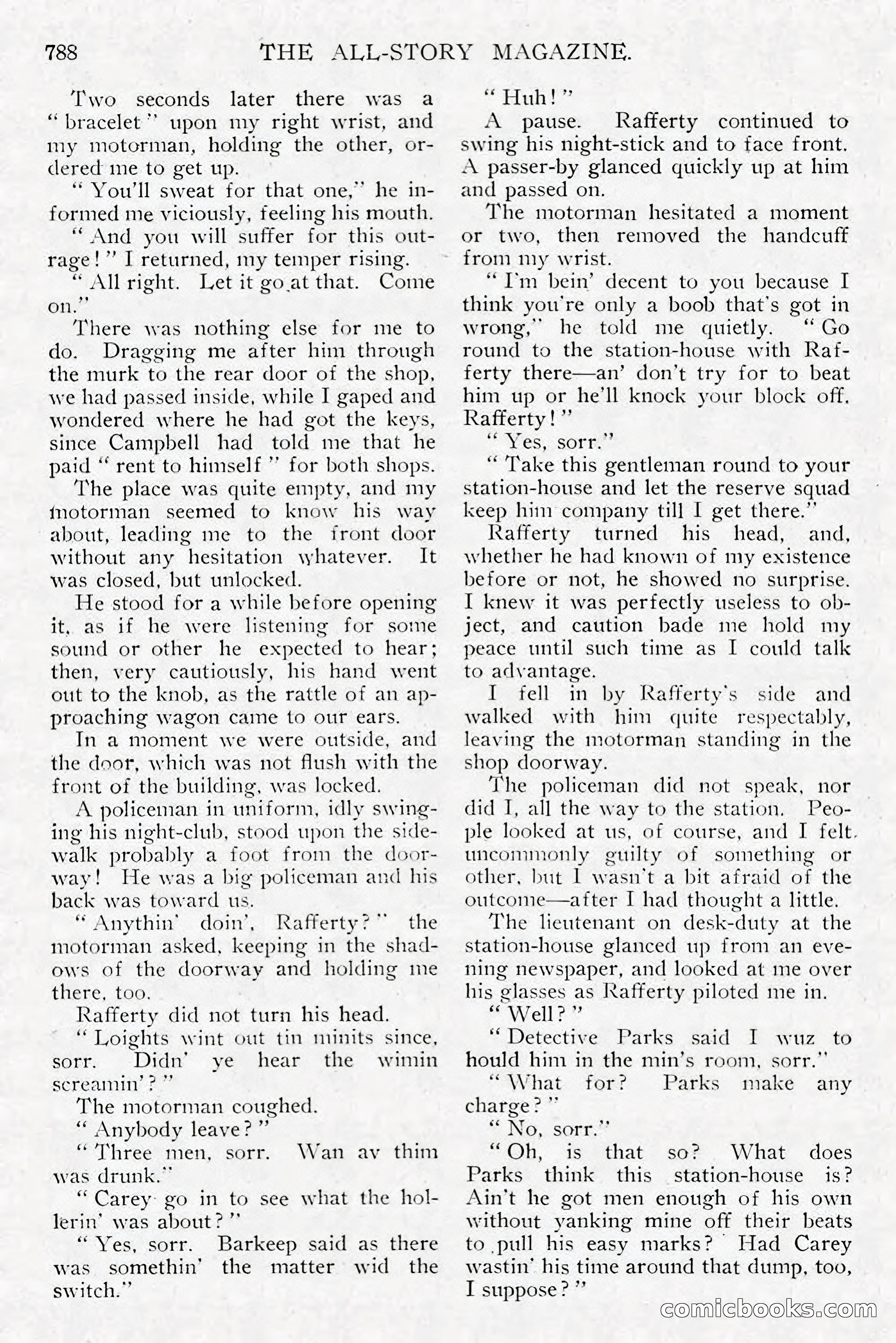 All Story Magazine, December 1913 — page 78 of 266
