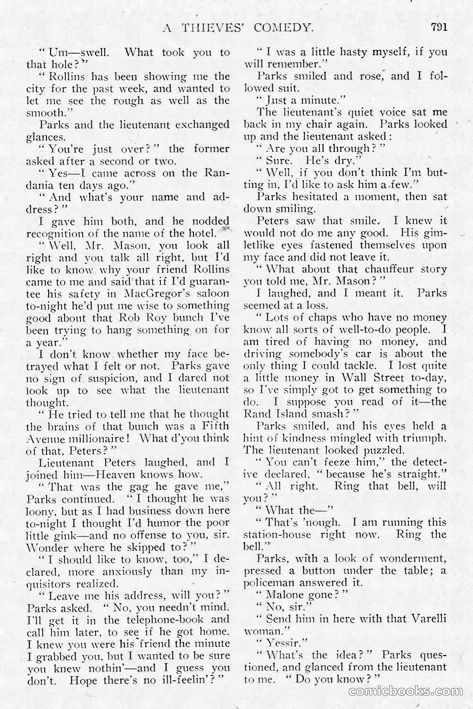 All Story Magazine, December 1913 — page 81 of 266