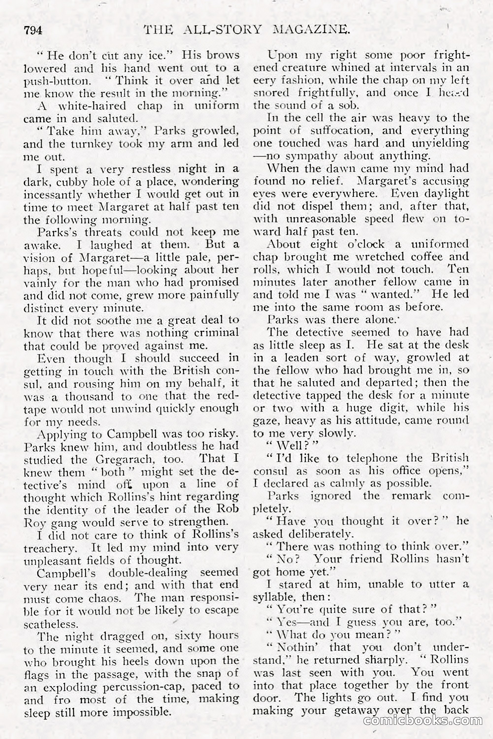 All Story Magazine, December 1913 — page 84 of 266