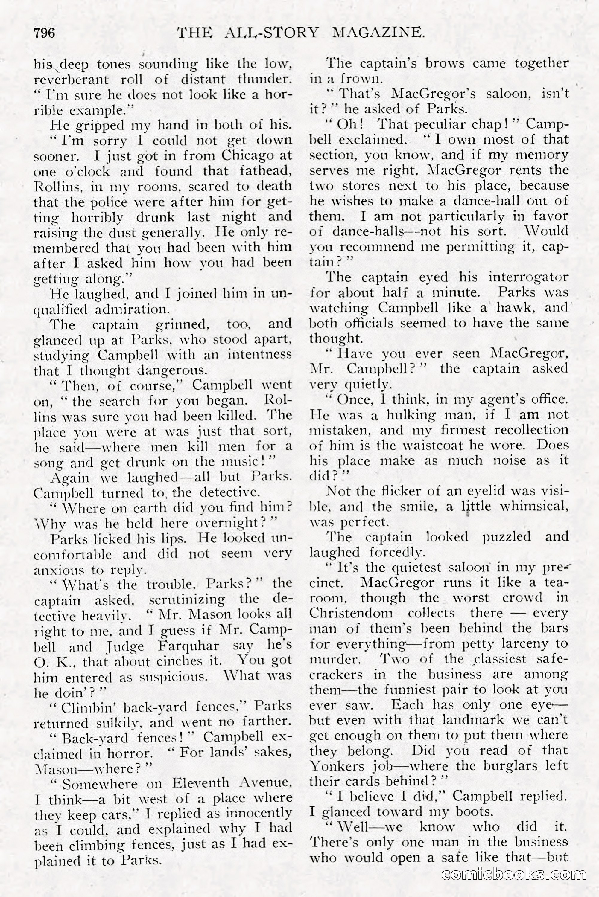 All Story Magazine, December 1913 — page 86 of 266