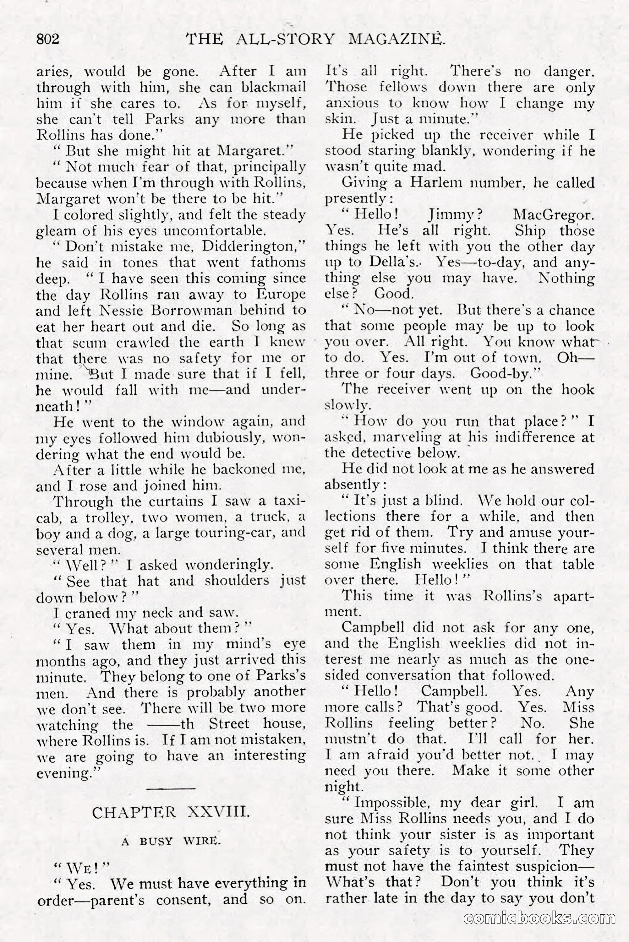 All Story Magazine, December 1913 — page 92 of 266