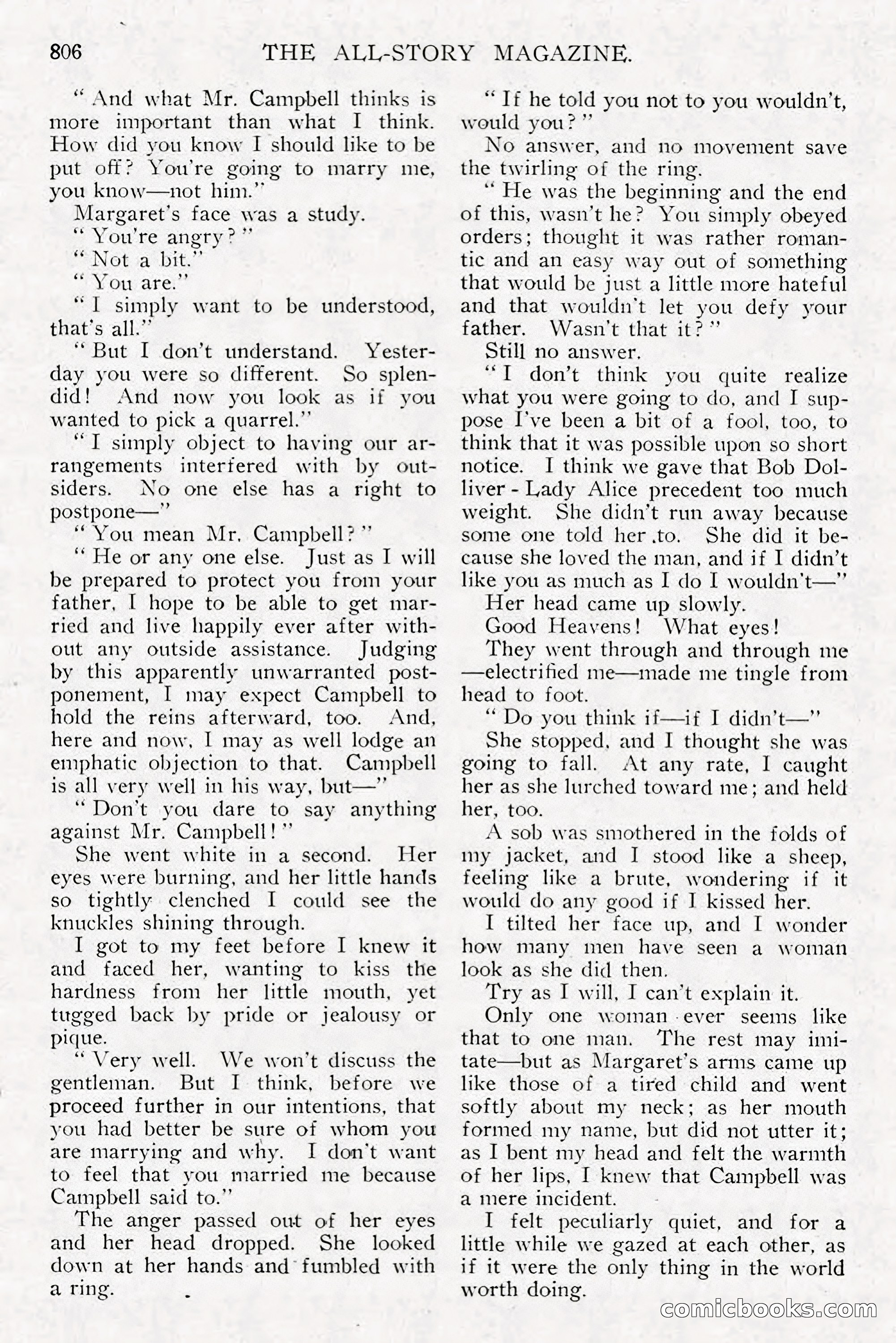 All Story Magazine, December 1913 — page 96 of 266