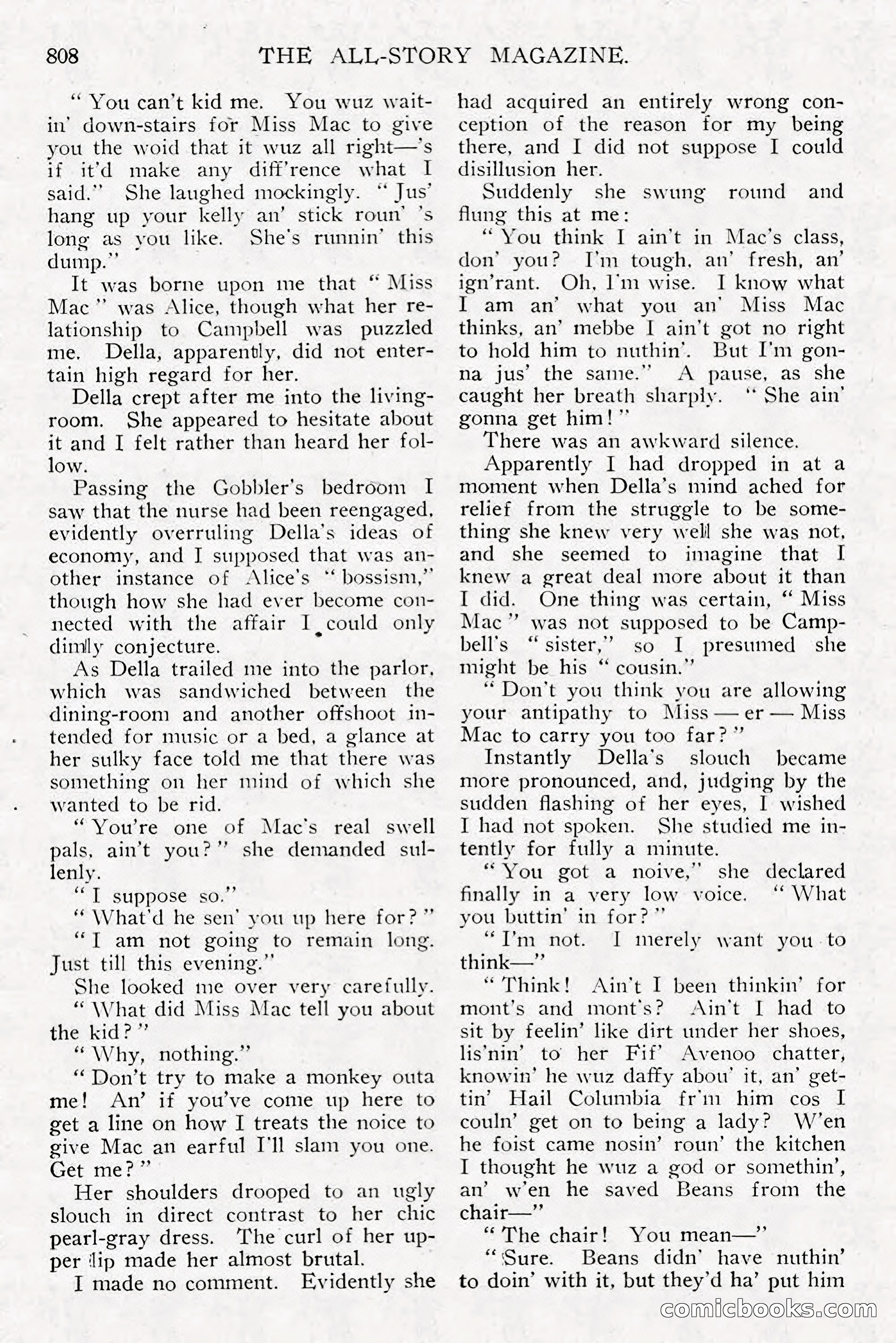All Story Magazine, December 1913 — page 98 of 266