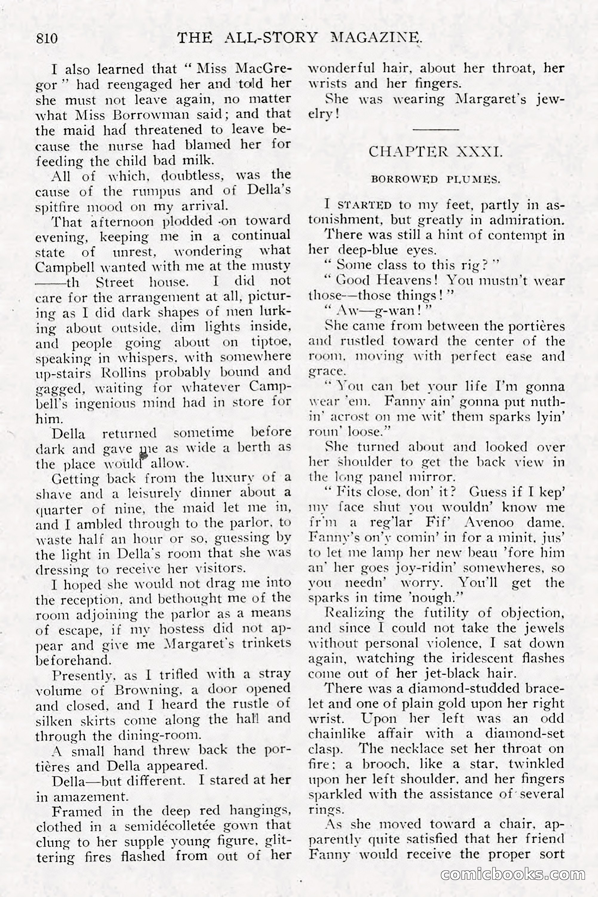 All Story Magazine, December 1913 — page 100 of 266