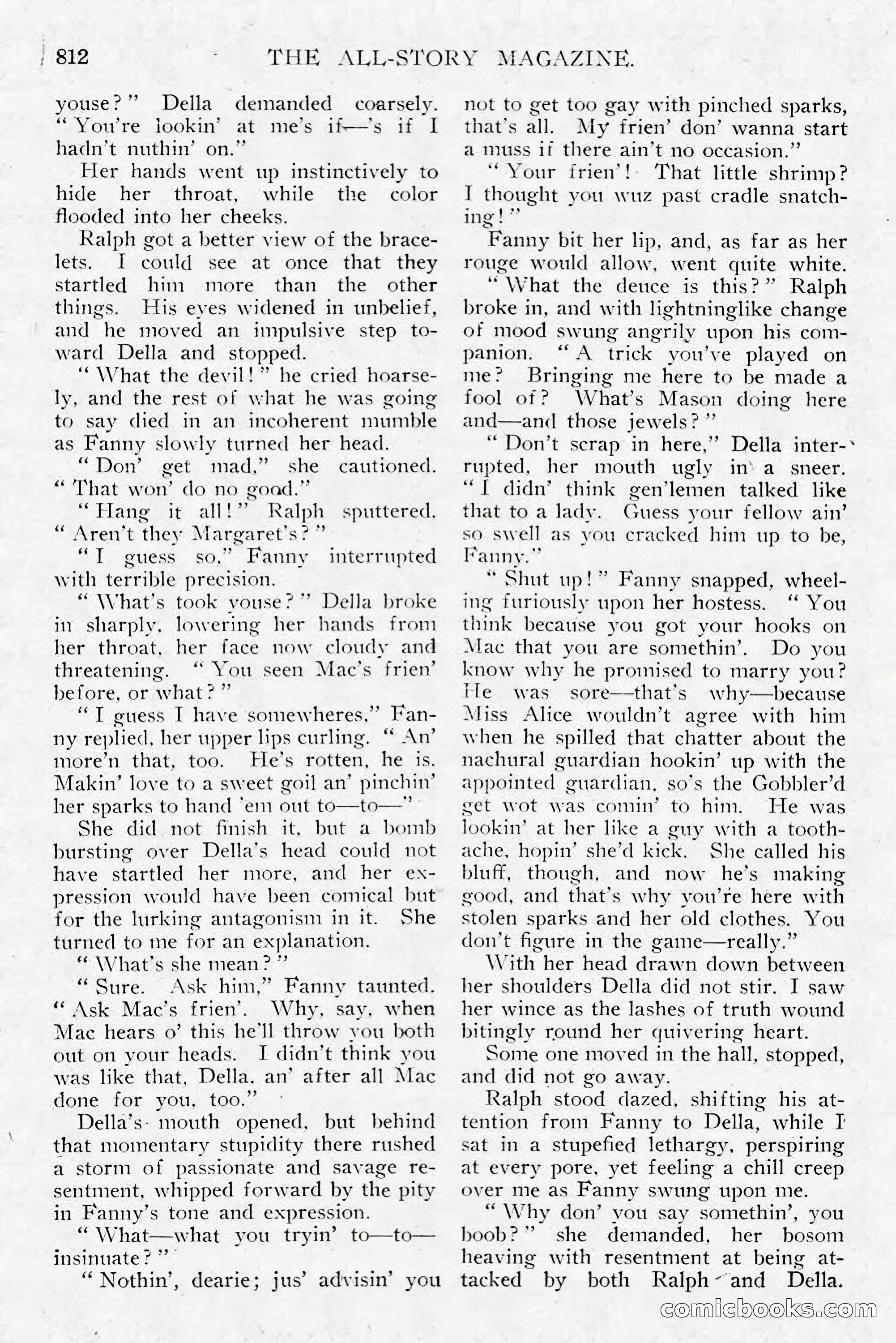 All Story Magazine, December 1913 — page 102 of 266