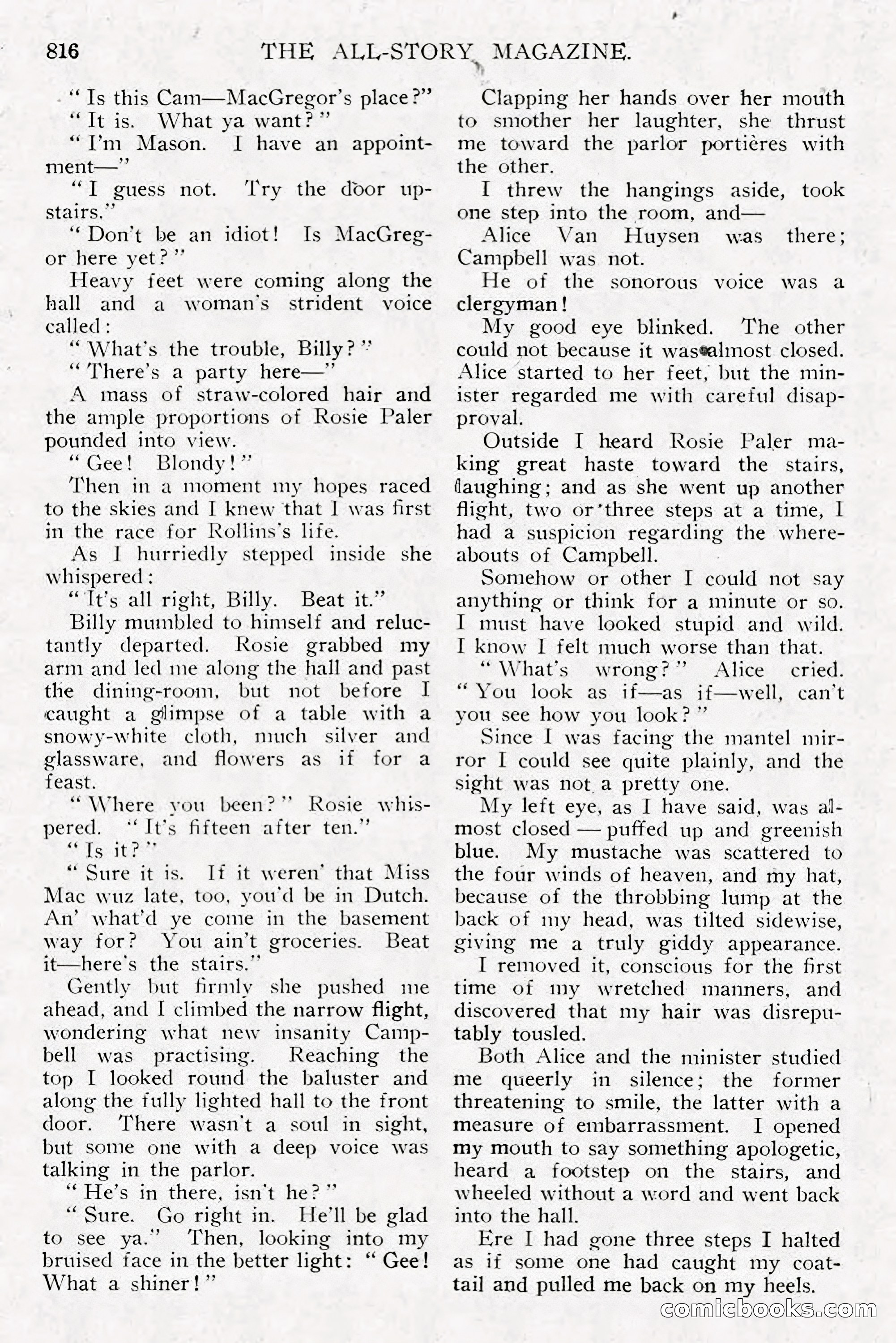 All Story Magazine, December 1913 — page 106 of 266