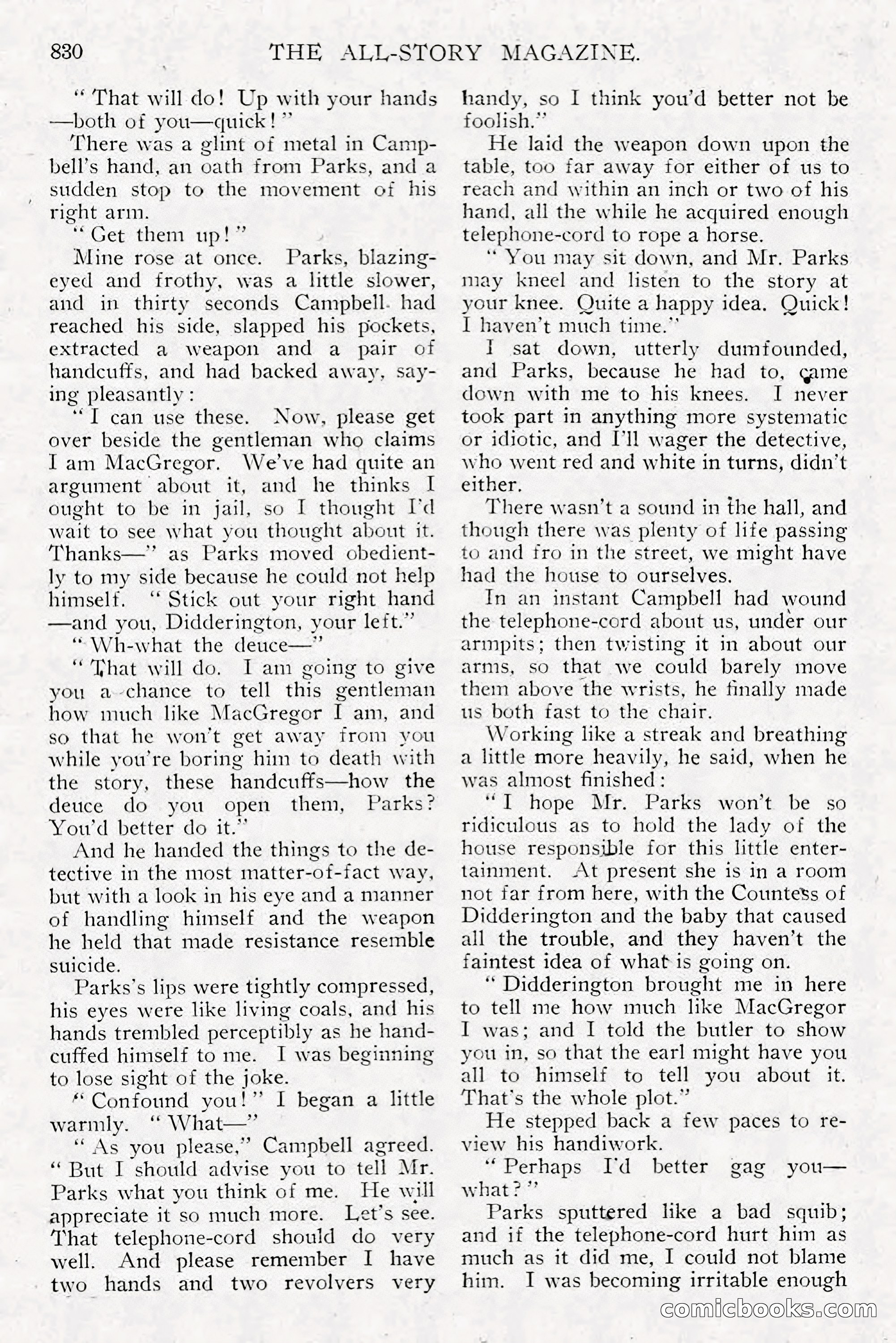 All Story Magazine, December 1913 — page 120 of 266