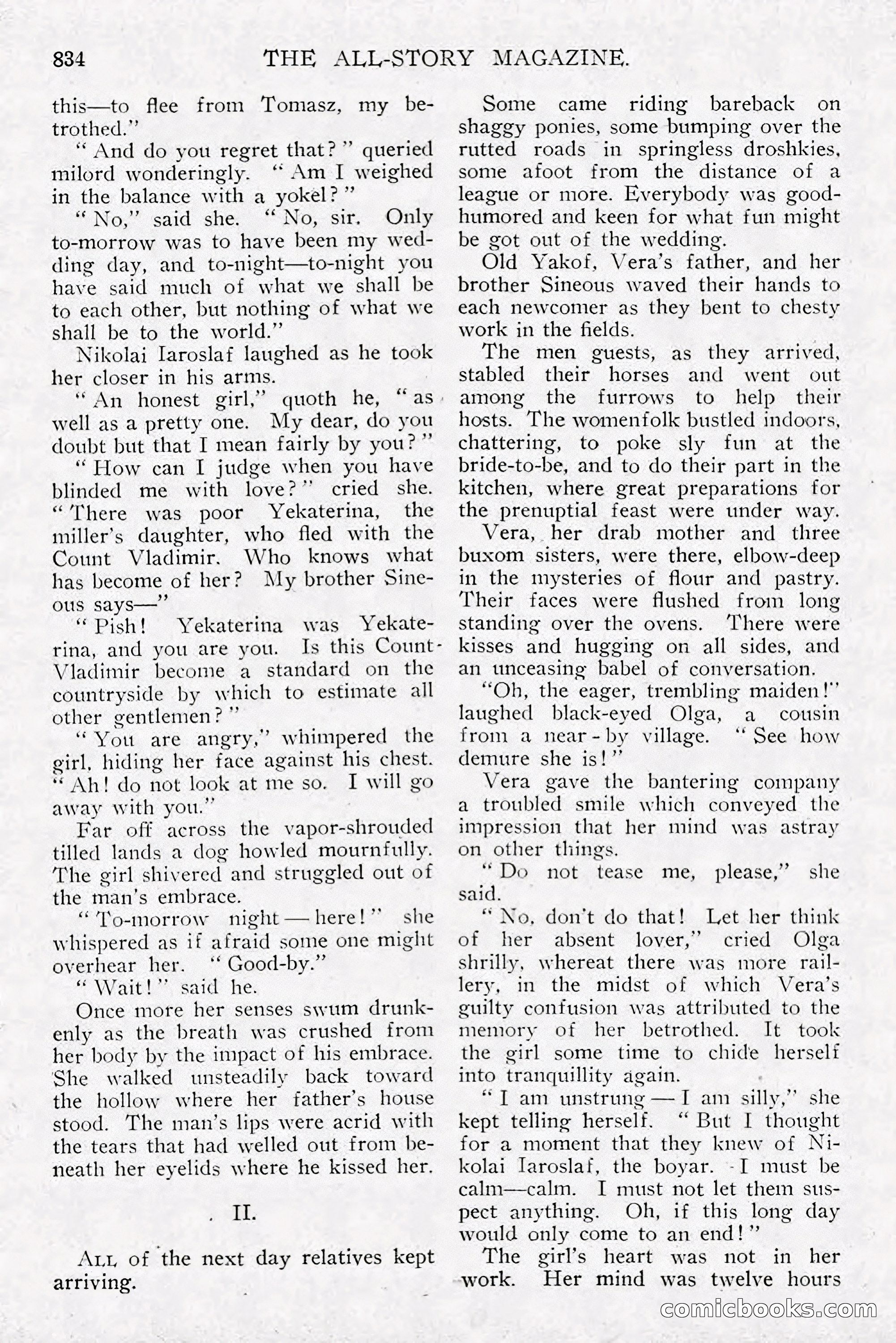 All Story Magazine, December 1913 — page 124 of 266