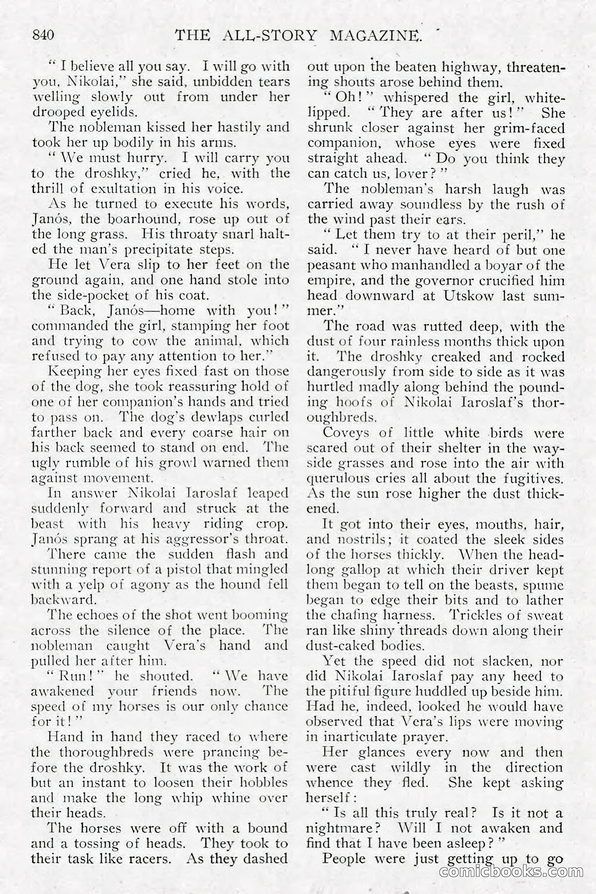 All Story Magazine, December 1913 — page 130 of 266