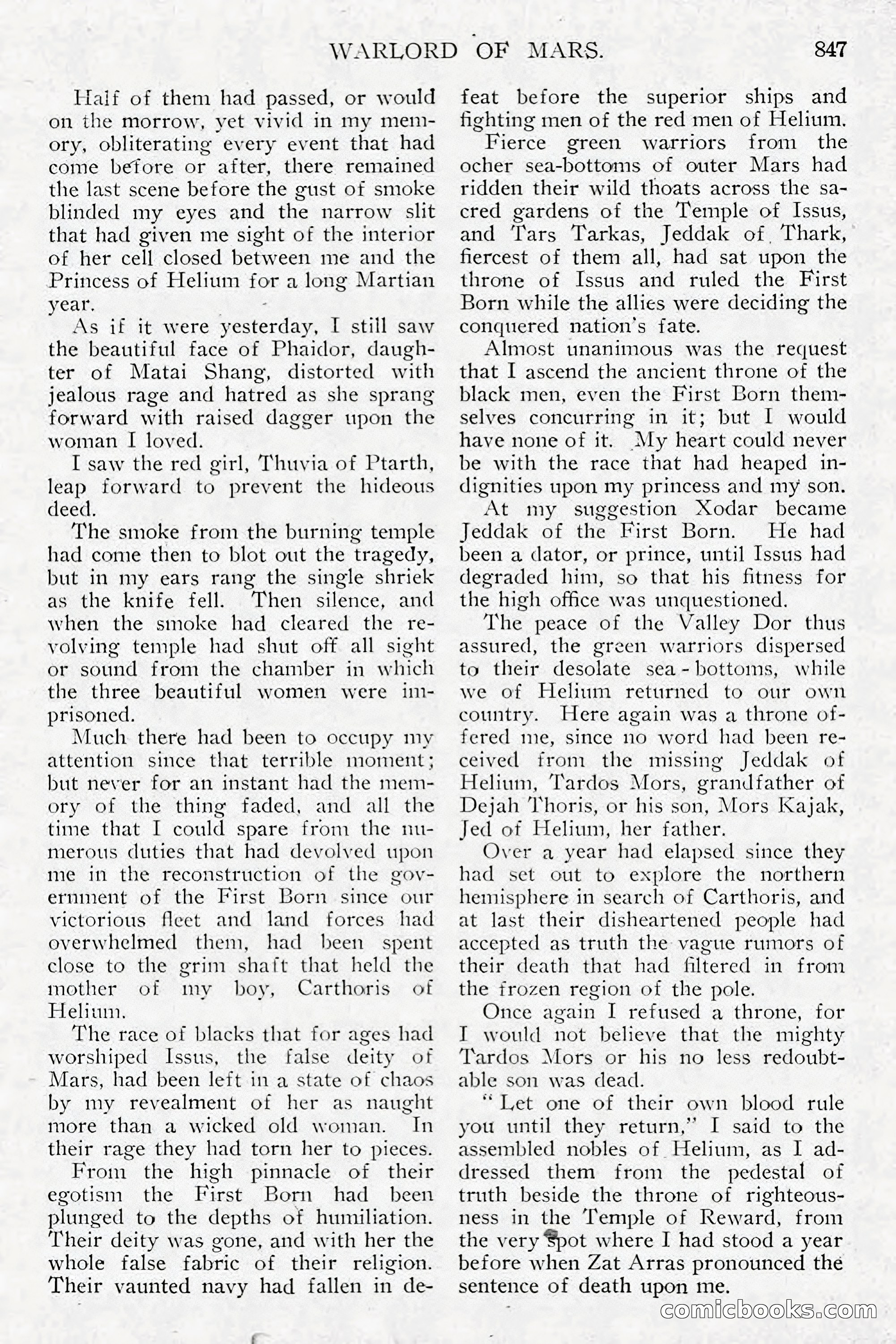 All Story Magazine, December 1913 — page 137 of 266