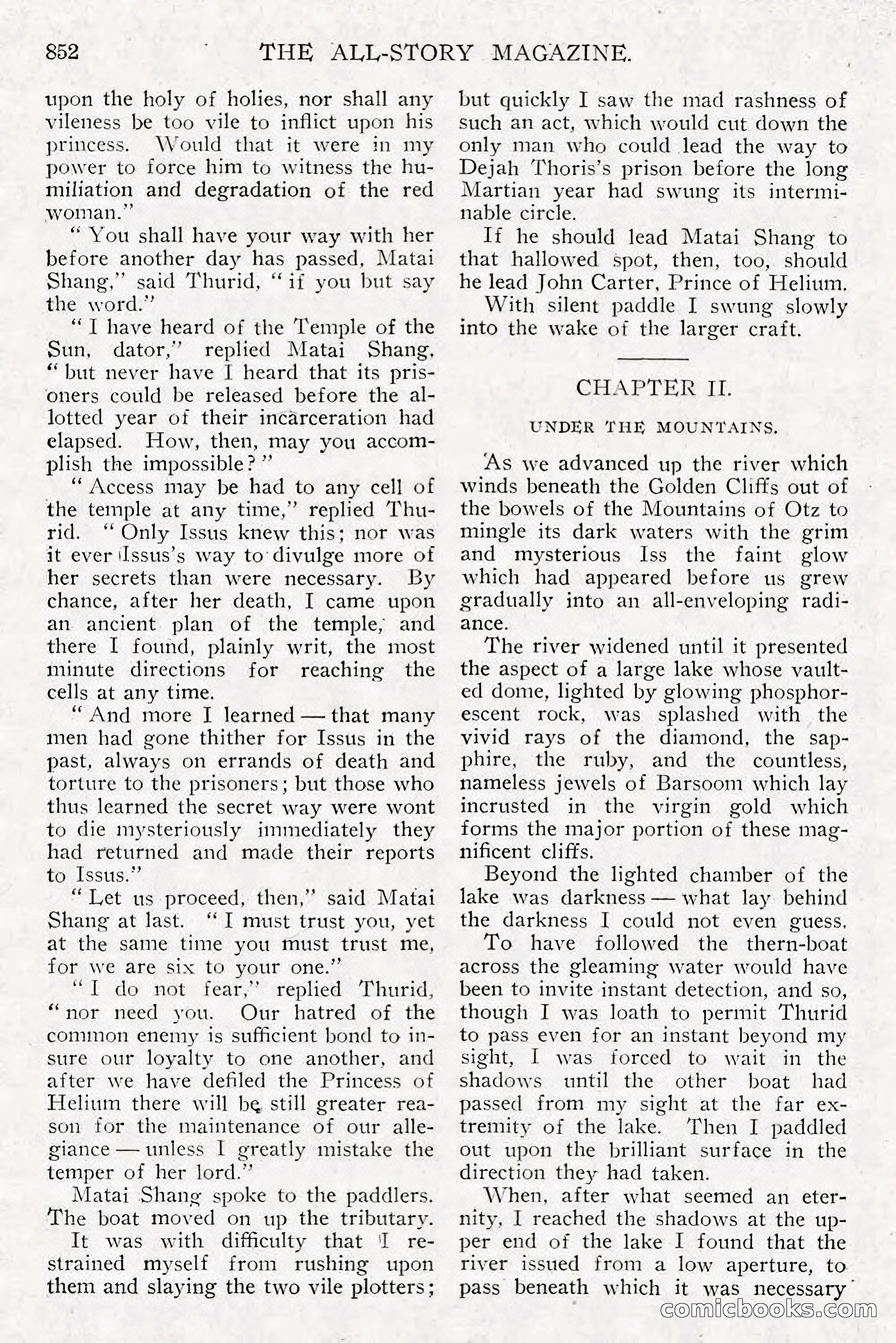 All Story Magazine, December 1913 — page 142 of 266