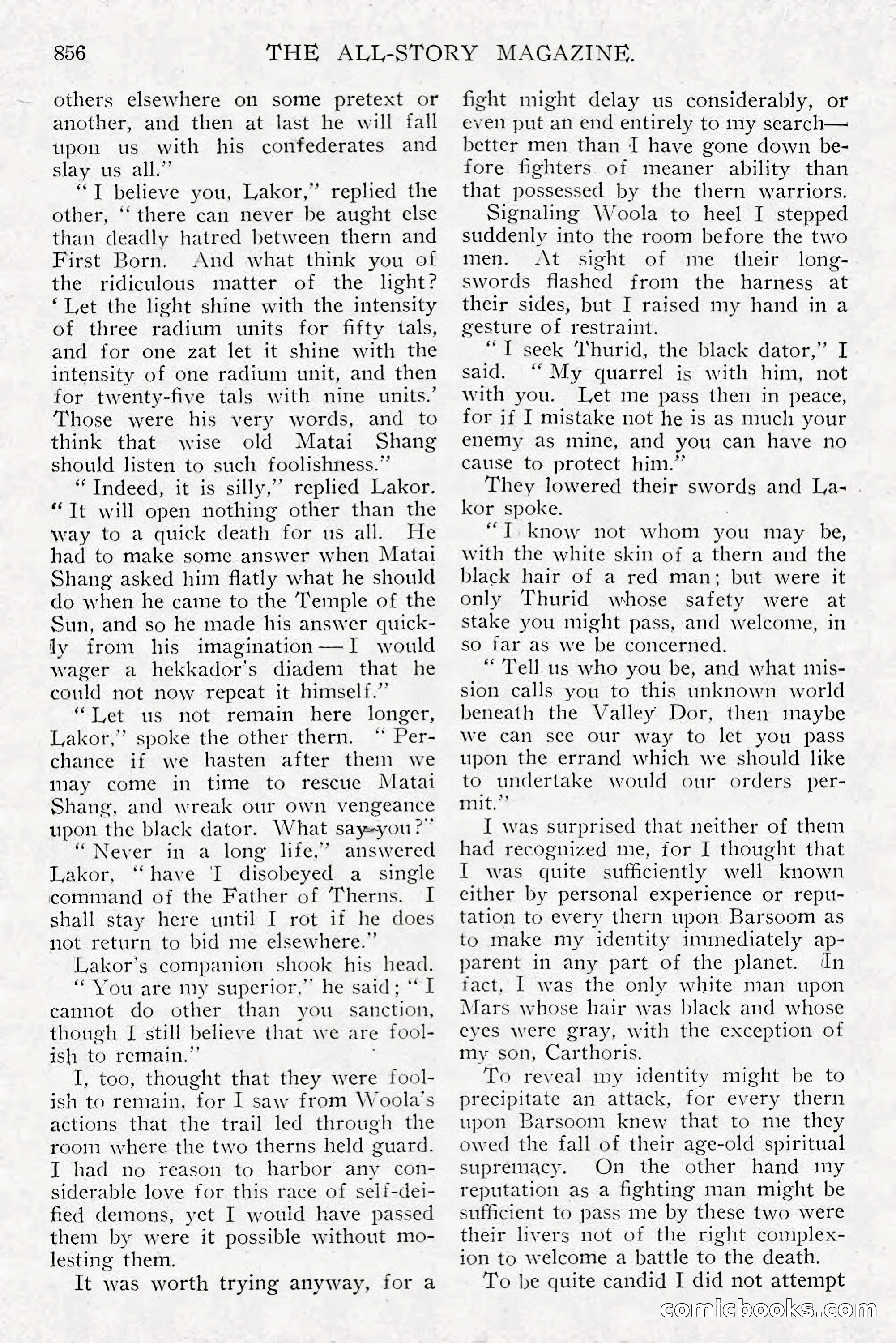 All Story Magazine, December 1913 — page 146 of 266
