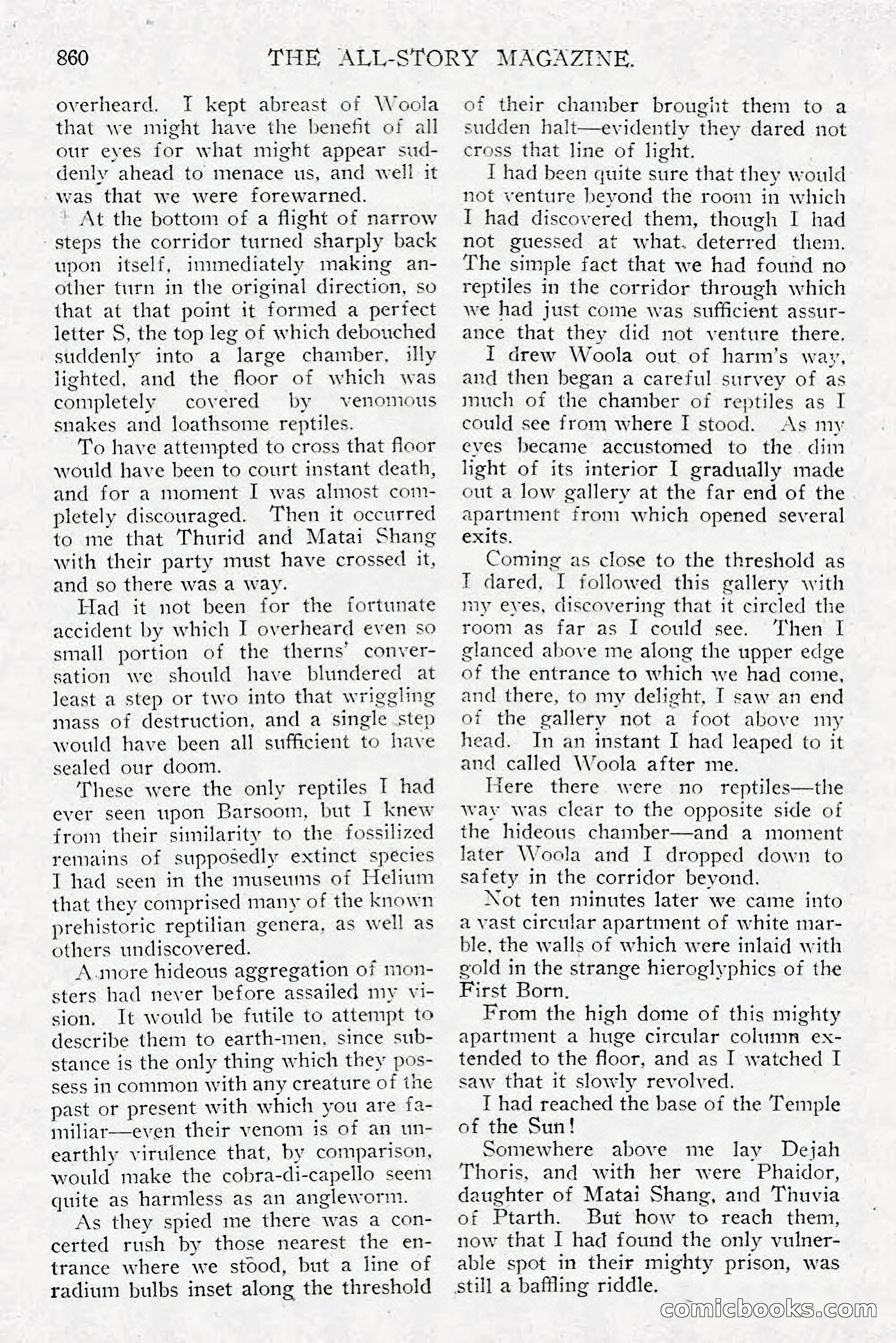 All Story Magazine, December 1913 — page 150 of 266