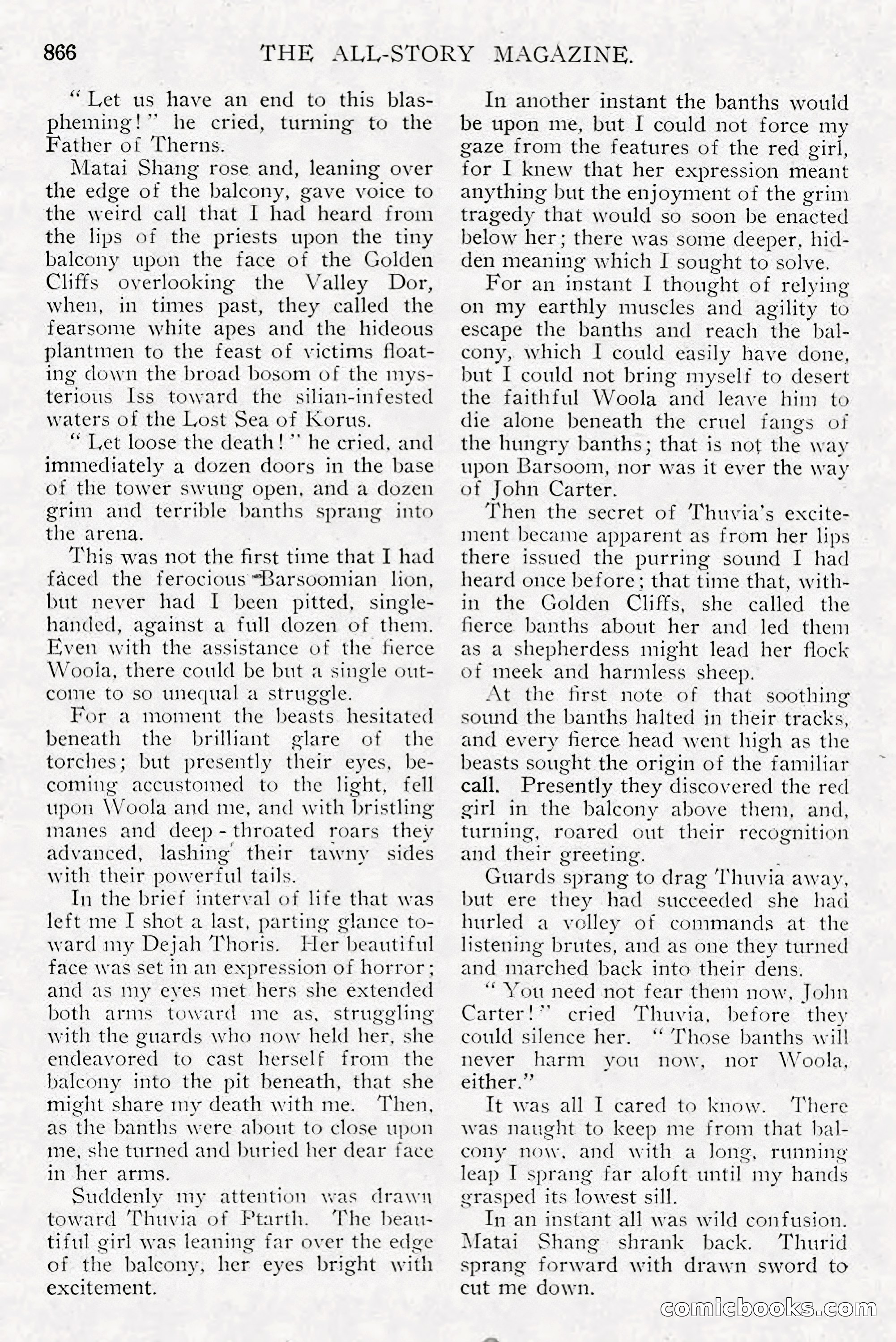 All Story Magazine, December 1913 — page 156 of 266