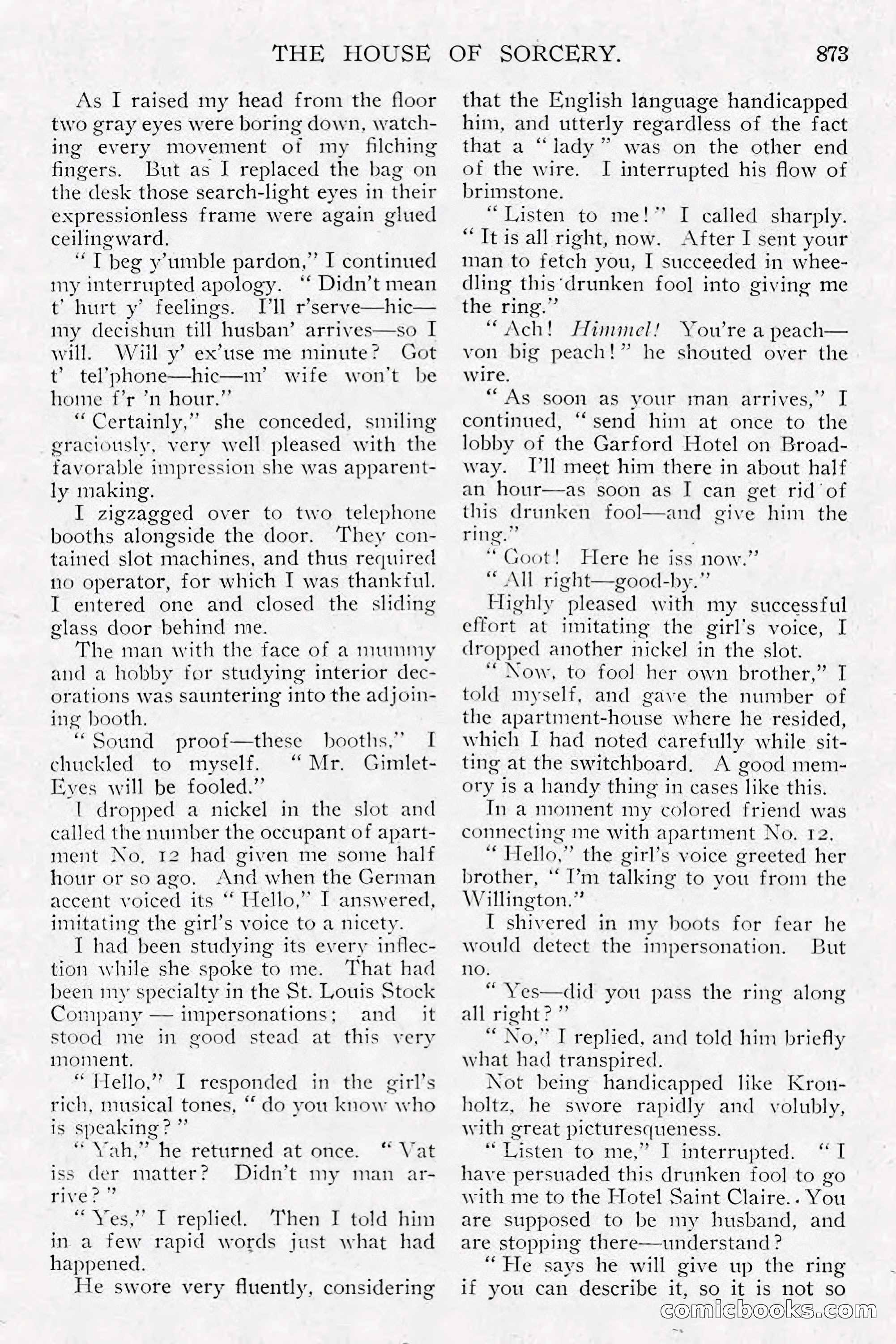 All Story Magazine, December 1913 — page 163 of 266