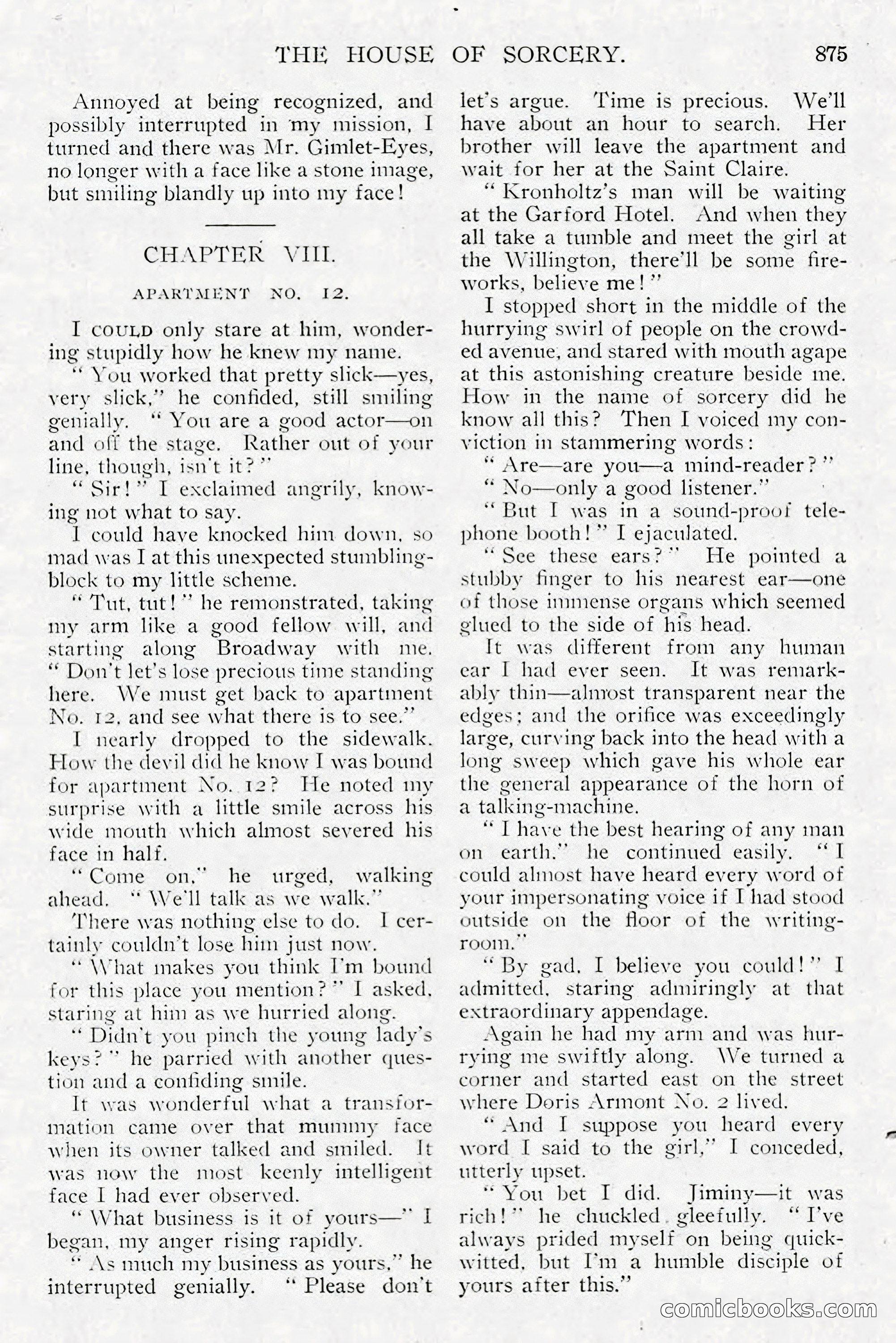 All Story Magazine, December 1913 — page 165 of 266