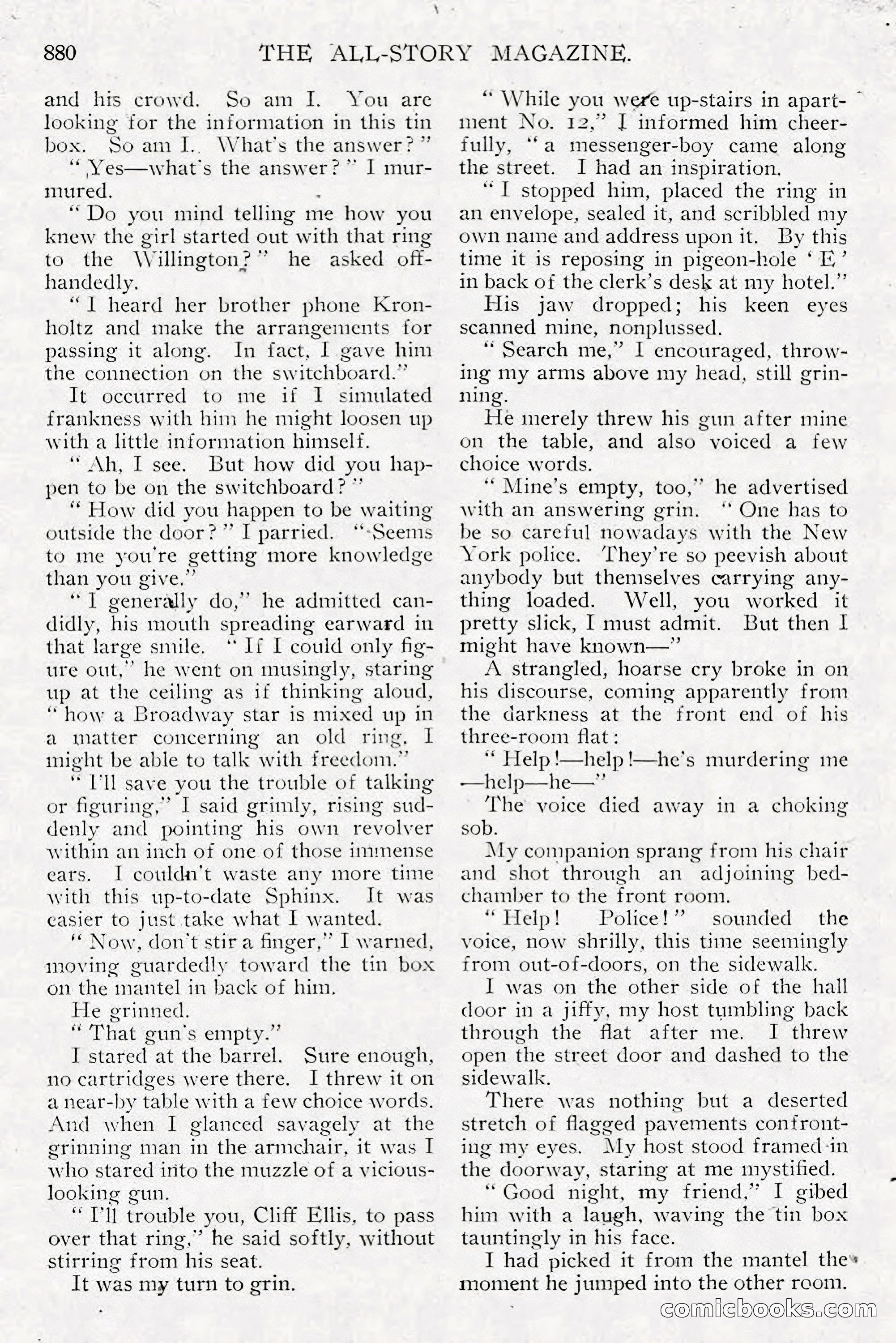 All Story Magazine, December 1913 — page 170 of 266