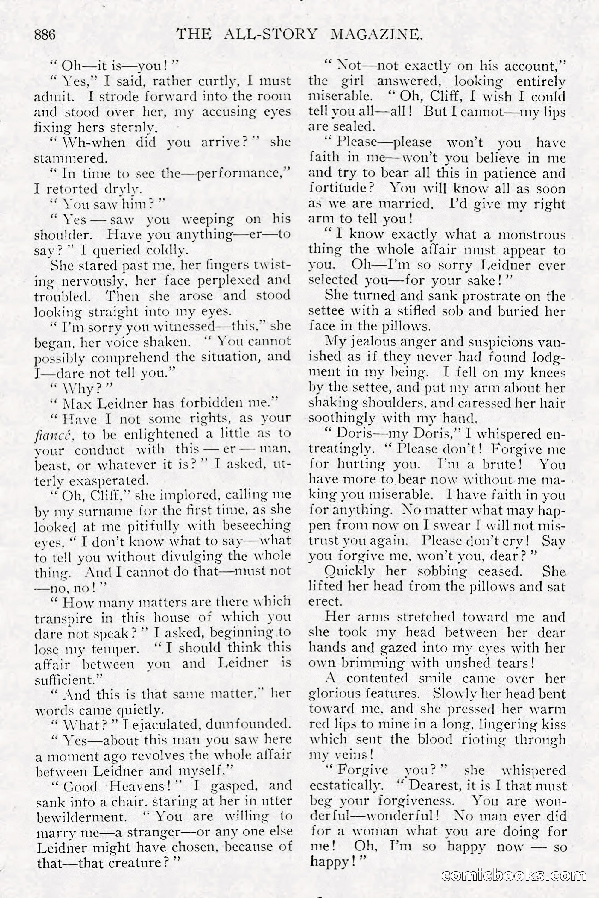 All Story Magazine, December 1913 — page 176 of 266