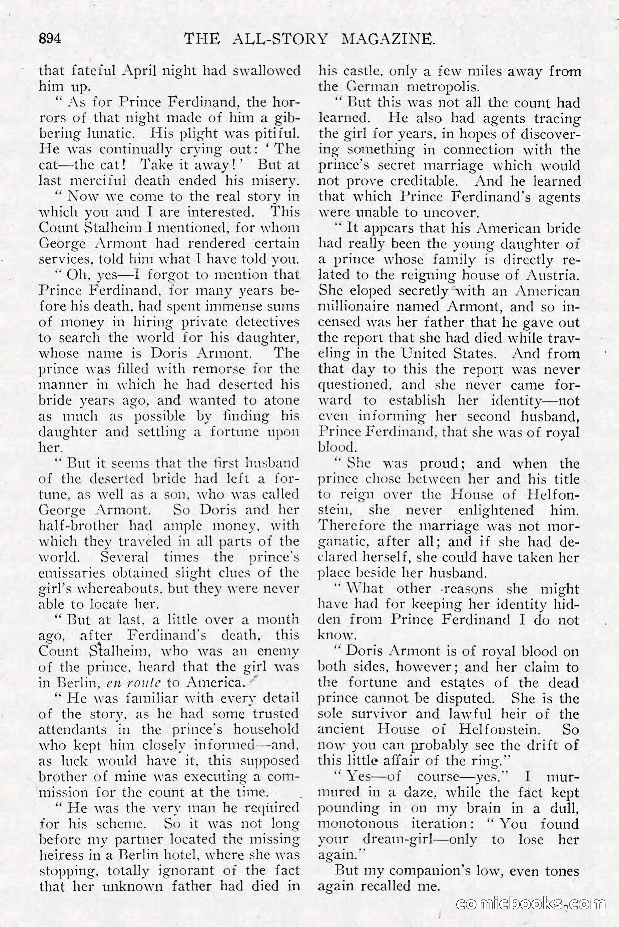 All Story Magazine, December 1913 — page 184 of 266