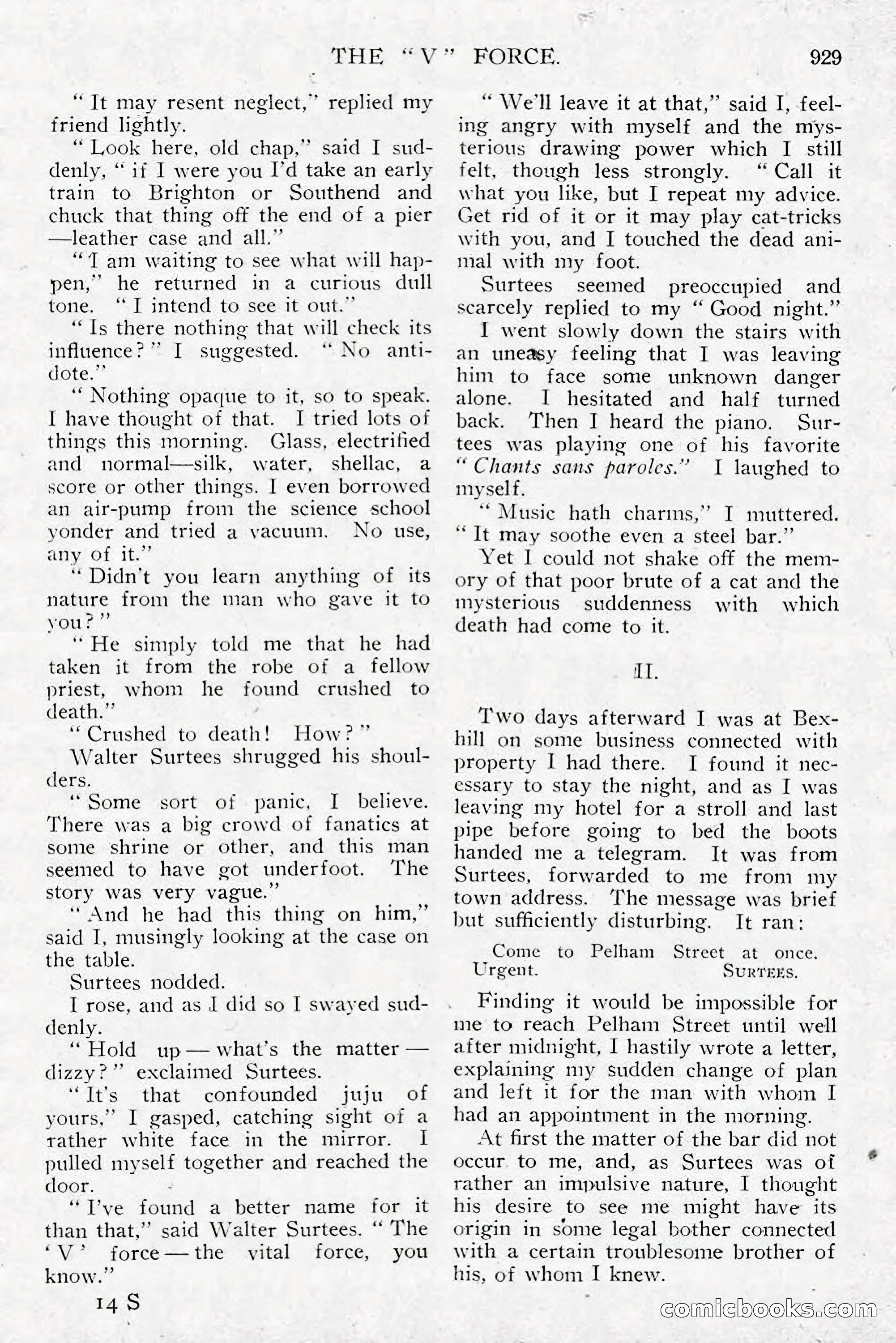All Story Magazine, December 1913 — page 219 of 266