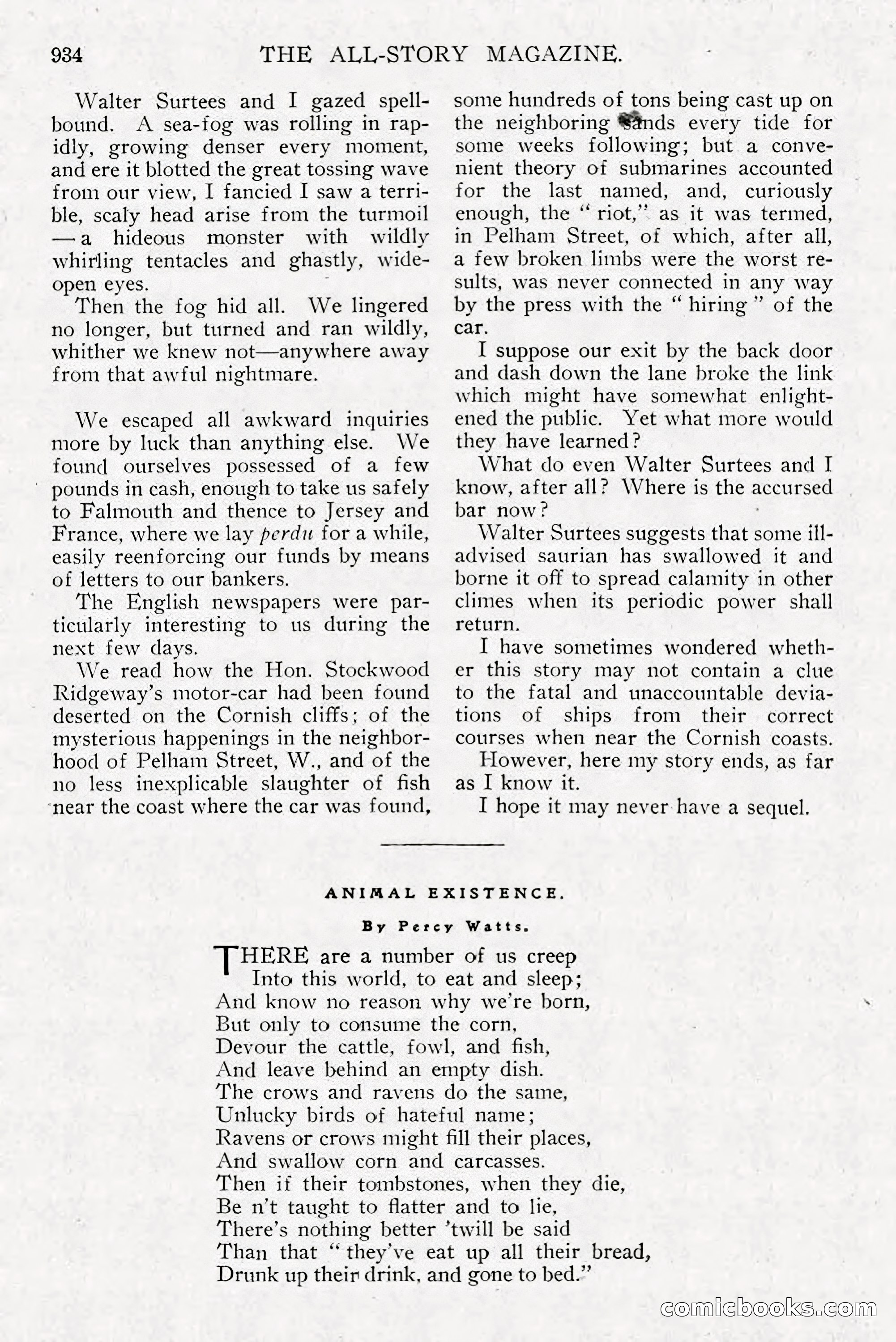All Story Magazine, December 1913 — page 224 of 266